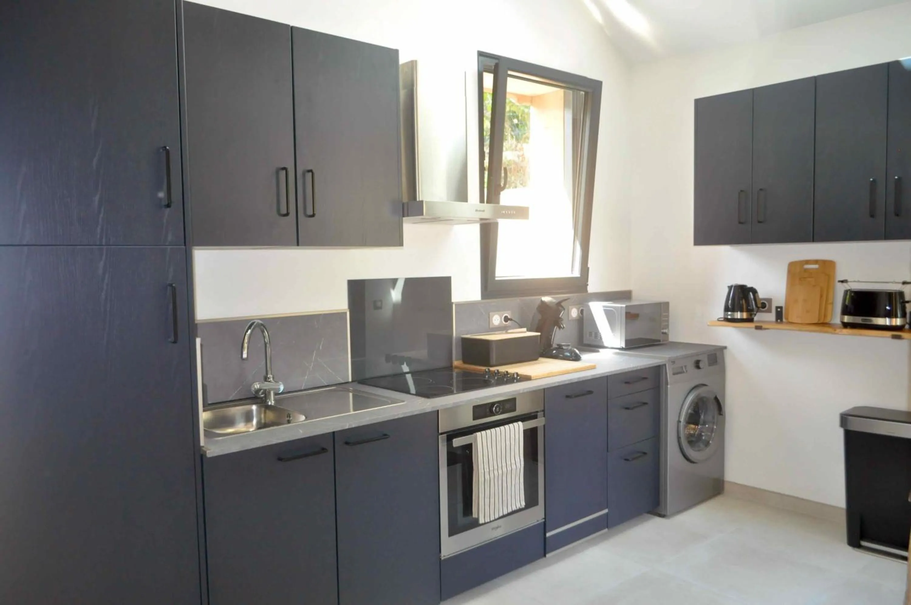 Kitchen or kitchenette in Les Bobos à la ferme