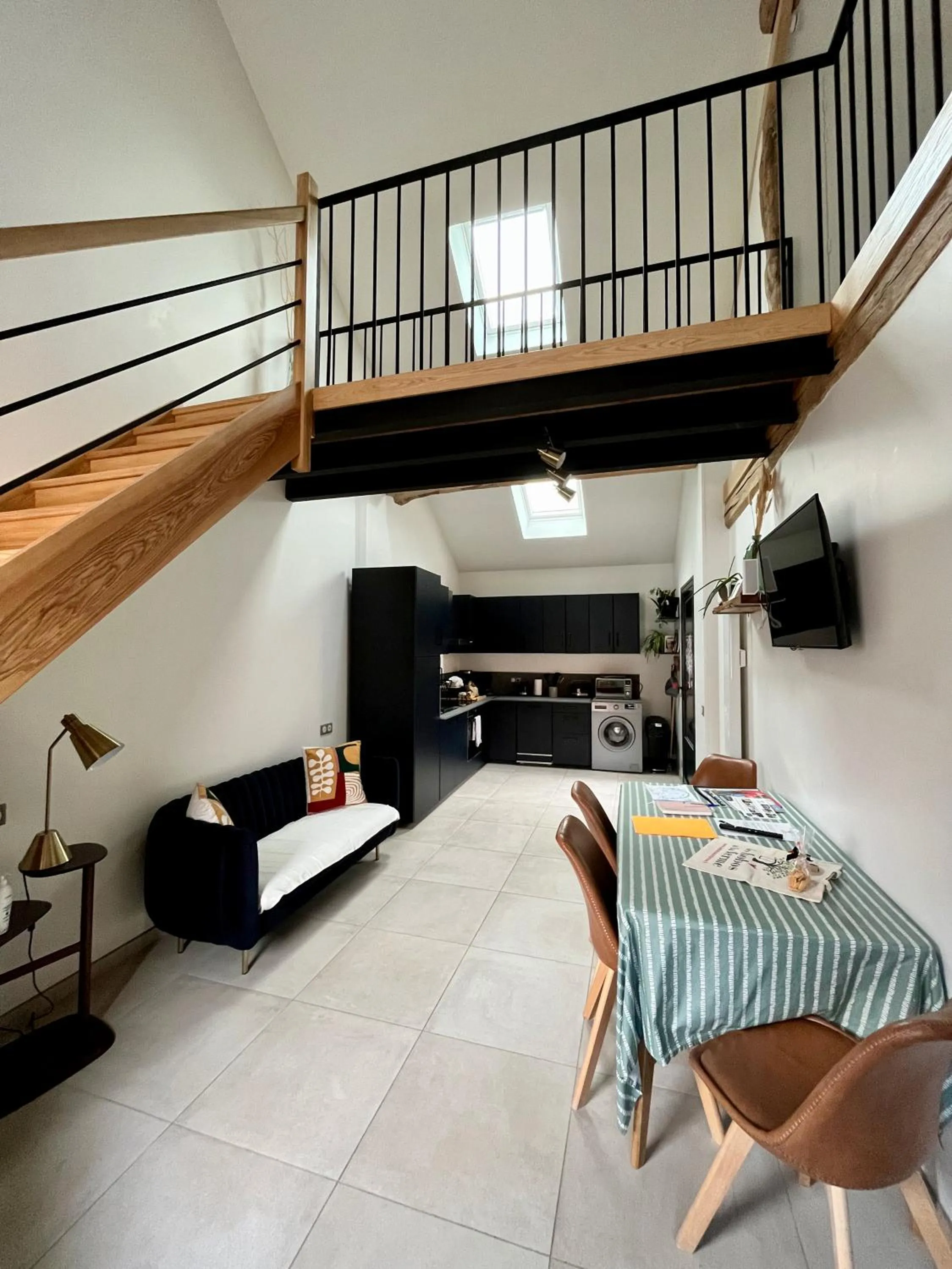 Living room in Les Bobos à la ferme