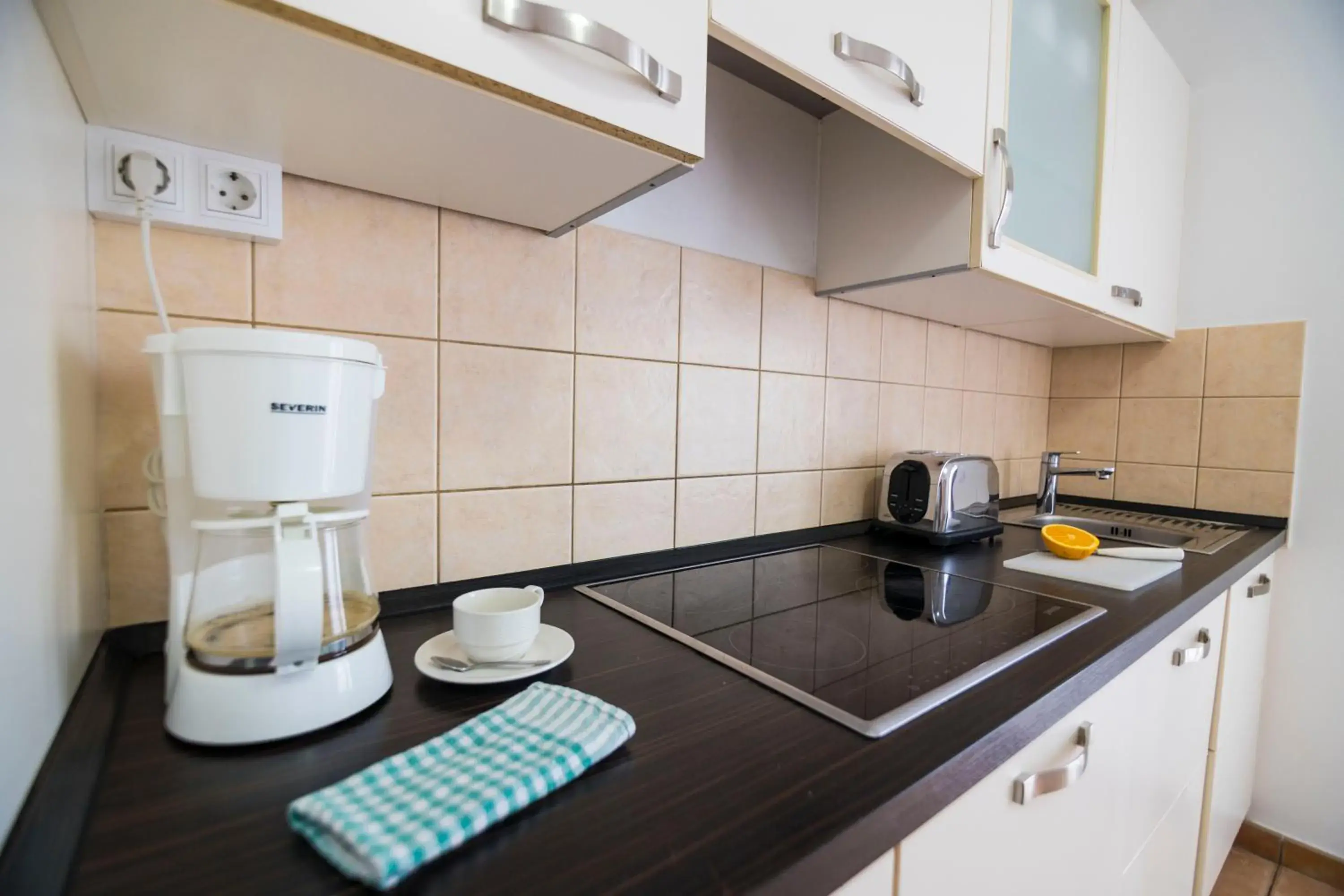 Coffee/tea facilities in Villas & Apartamentos Tao Mazo Coffee/tea facilities in Villas & Apartamentos Tao Mazo