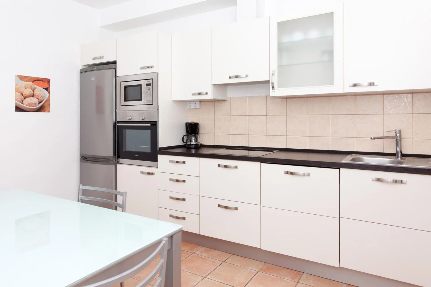 Kitchen or kitchenette in Villas & Apartamentos Tao Mazo