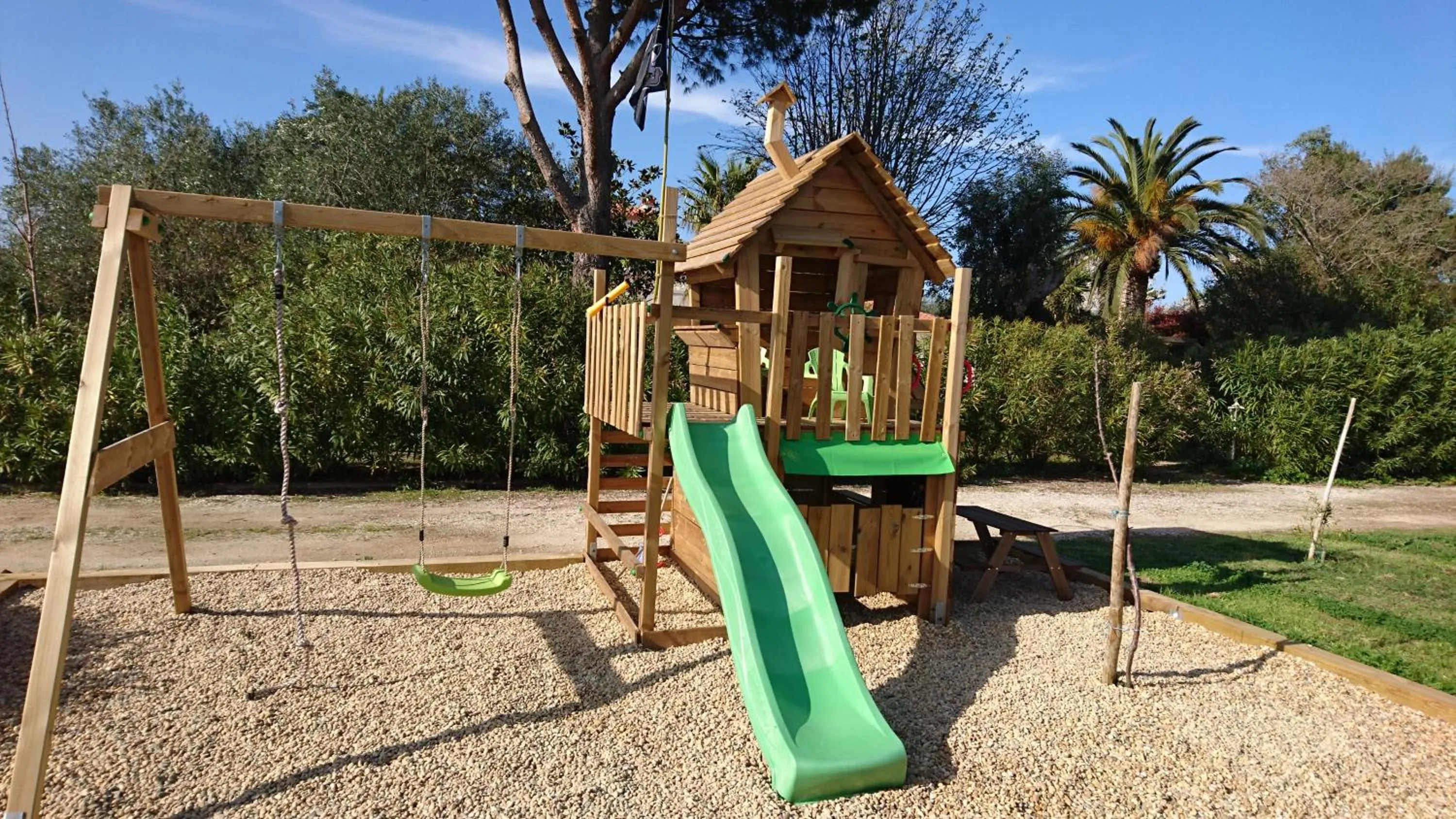 Children play ground in Mas Picton