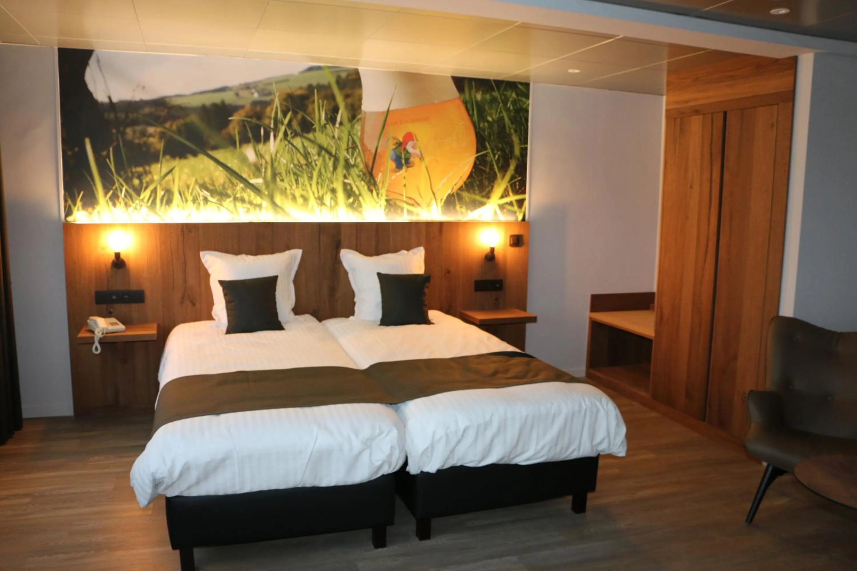 Bed in Hotel Botteltje