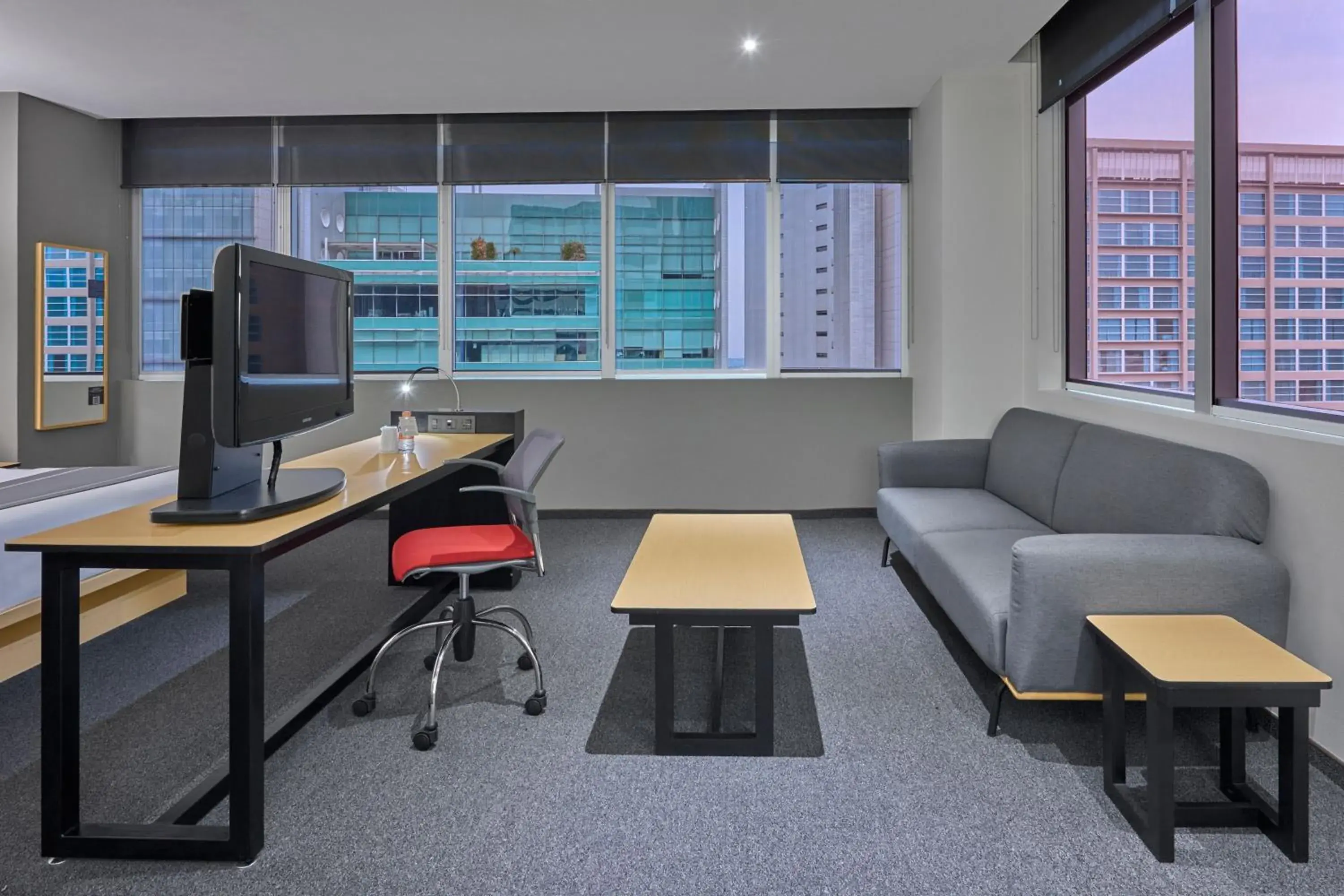 King Suite with Sofa Bed in City Express Plus by Marriott Ciudad de México Santa Fe King Suite with Sofa Bed in City Express Plus by Marriott Ciudad de México Santa Fe