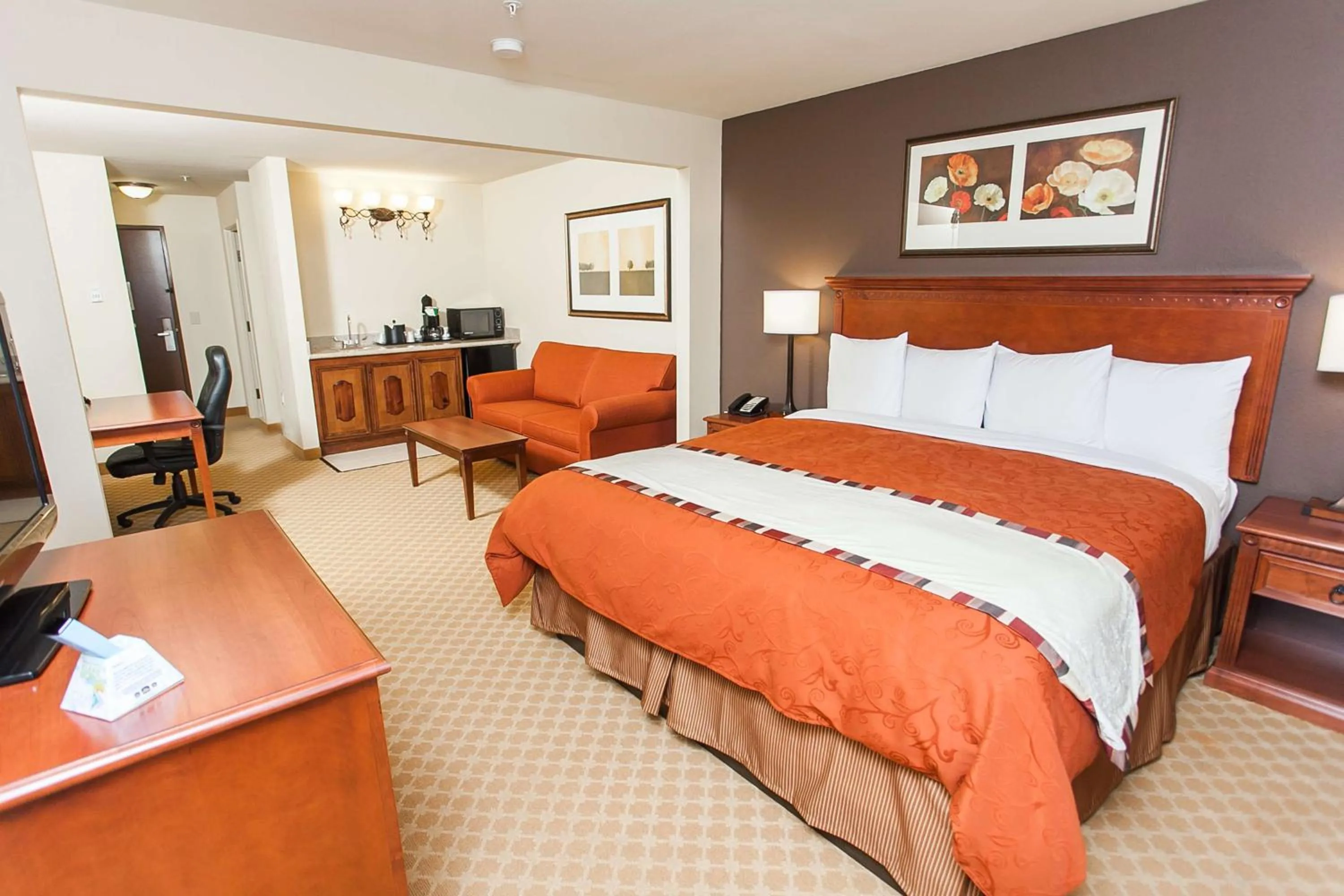King Suite with Sofa Bed - Mobility Accessible in Best Western Plus Georgetown Inn & Suites