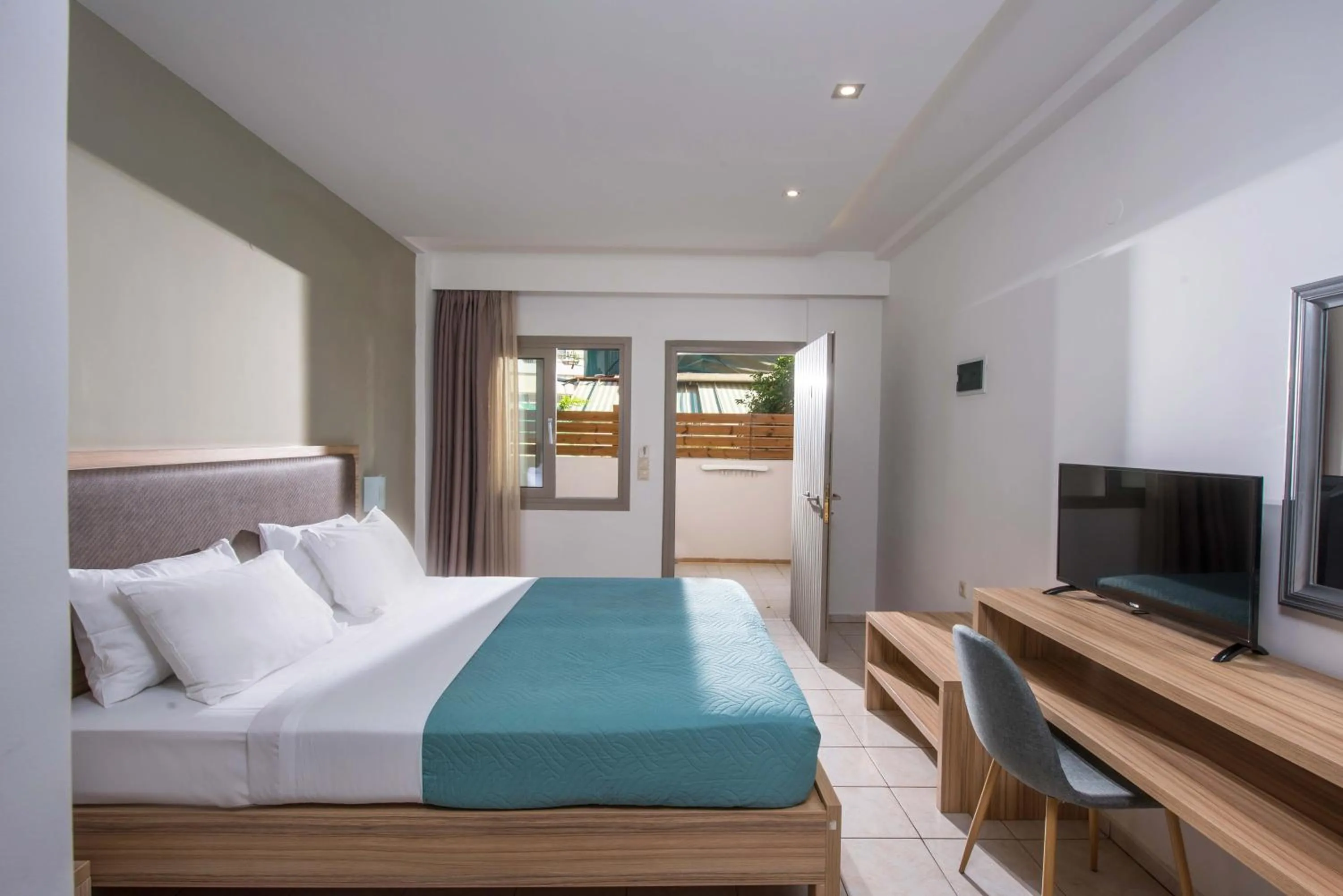 Bed in Thania Seaside Smotel - Adults Only