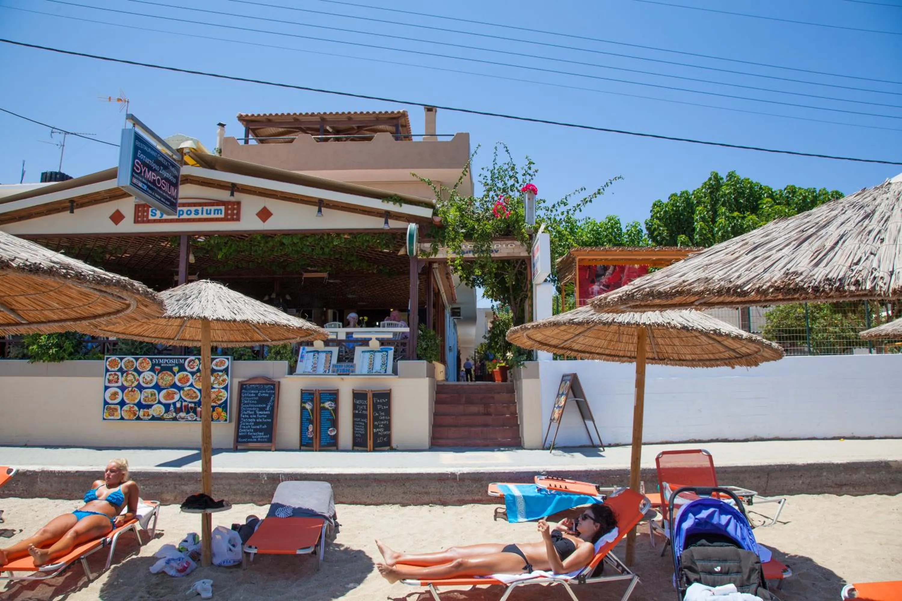 Facade/entrance in Thania Seaside Smotel - Adults Only
