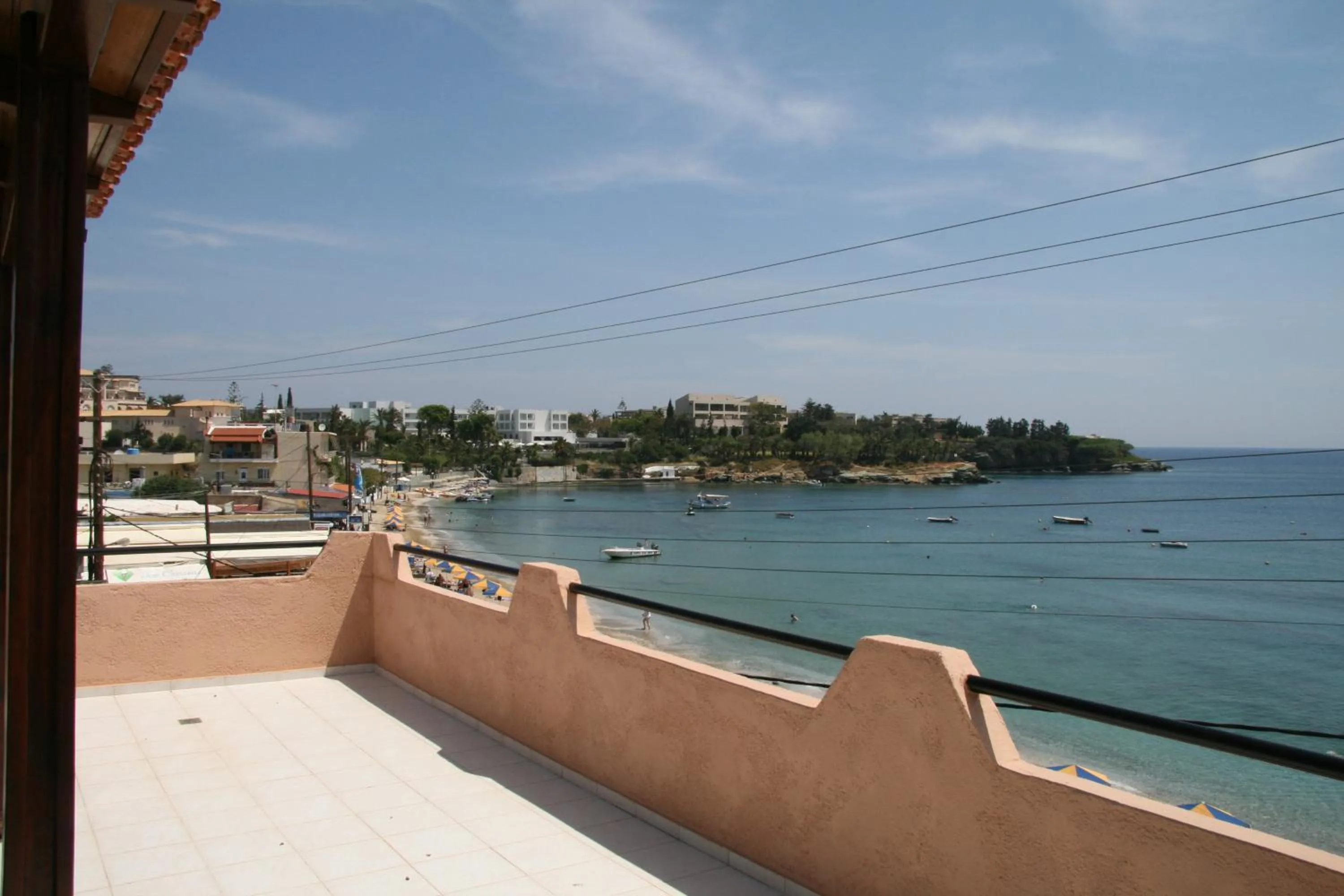 Balcony/Terrace in Thania Seaside Smotel - Adults Only