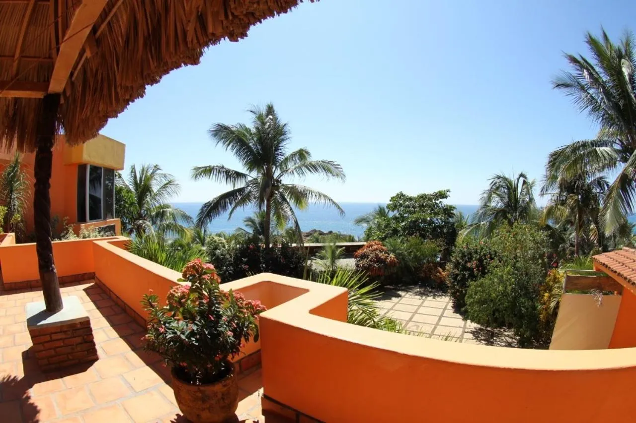 Balcony/Terrace in Hotel Villa Tropical