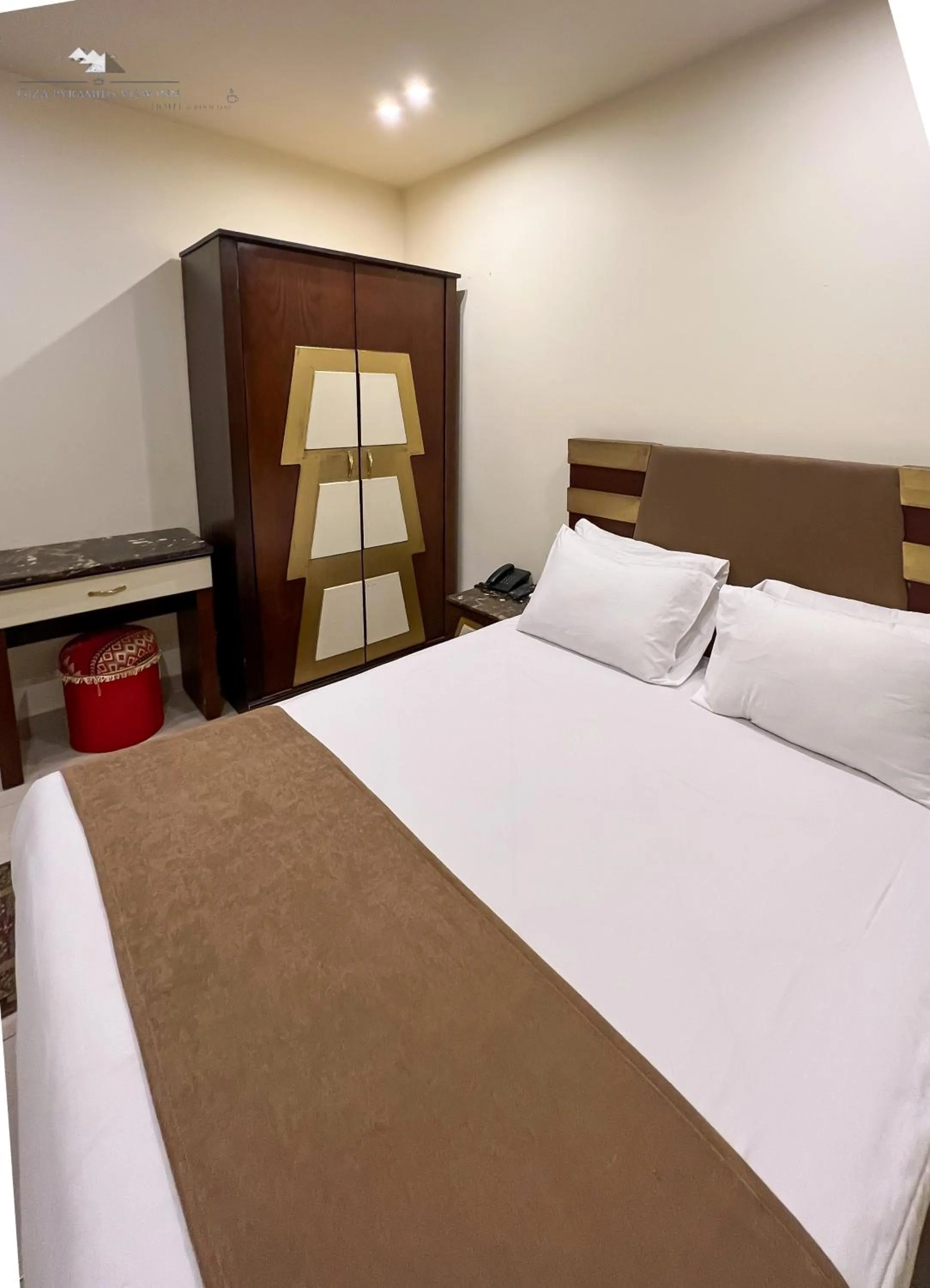 Bedroom, Bed in Giza Pyramids View Inn