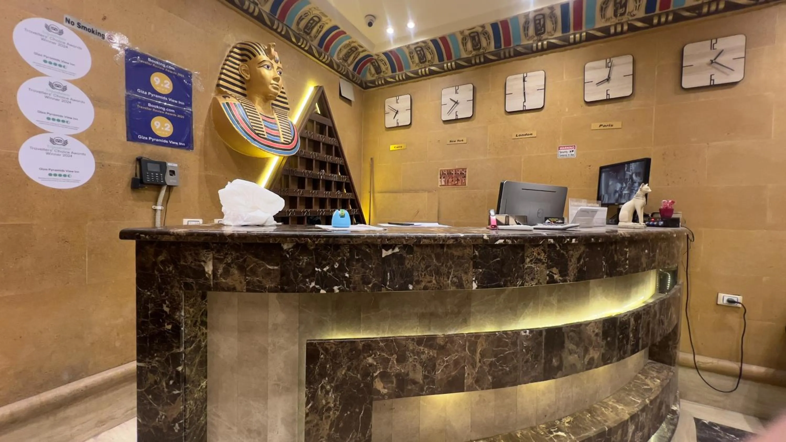 Lobby or reception in Giza Pyramids View Inn
