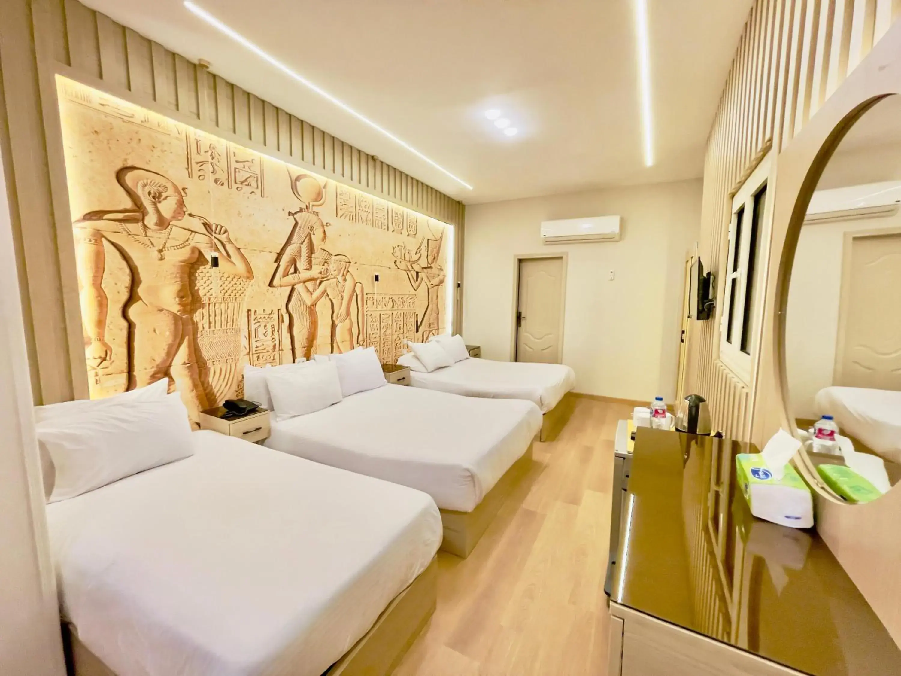 Bed in Giza Pyramids View Inn Bed in Giza Pyramids View Inn