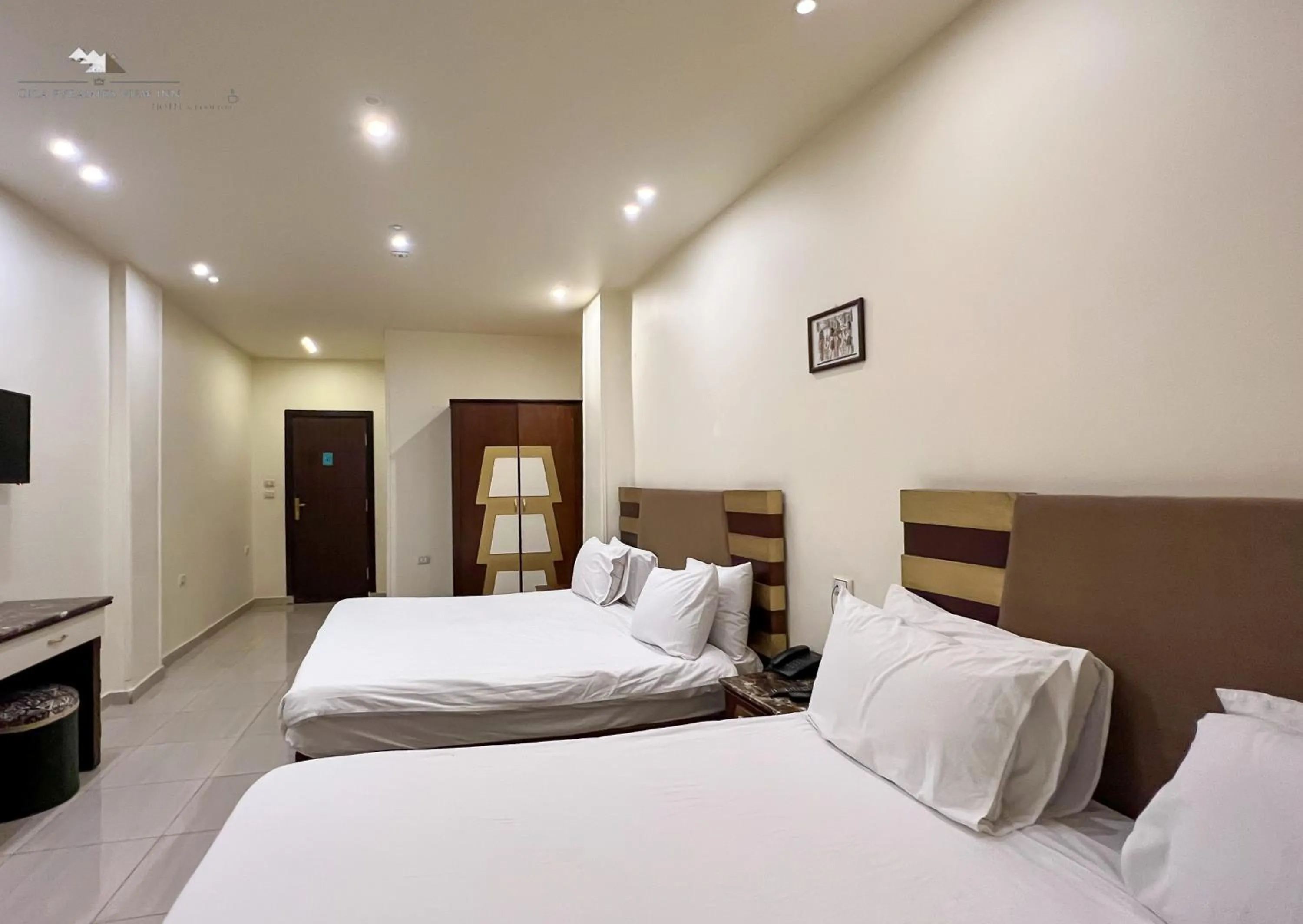 Bed in Giza Pyramids View Inn