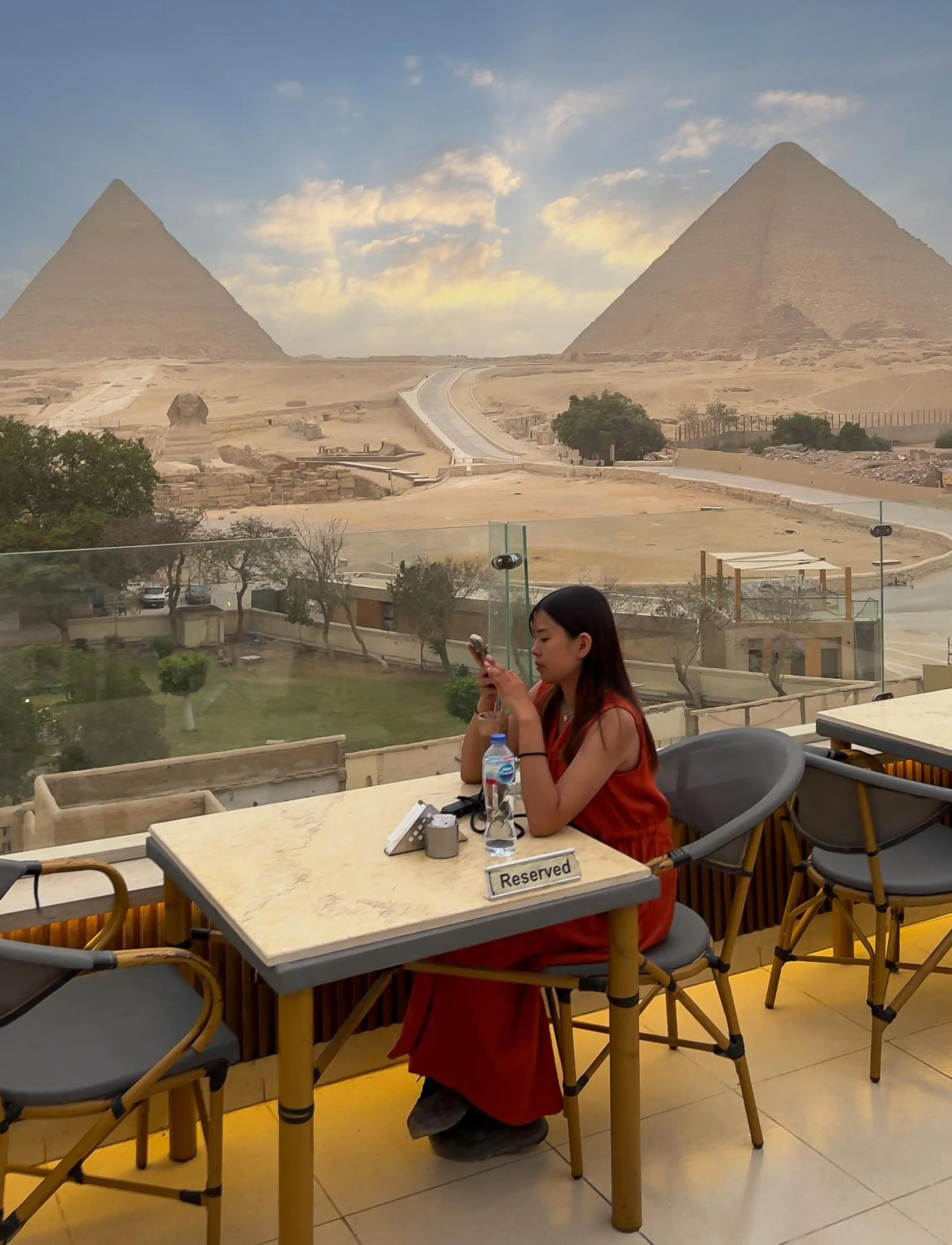 View (from property/room) in Giza Pyramids View Inn