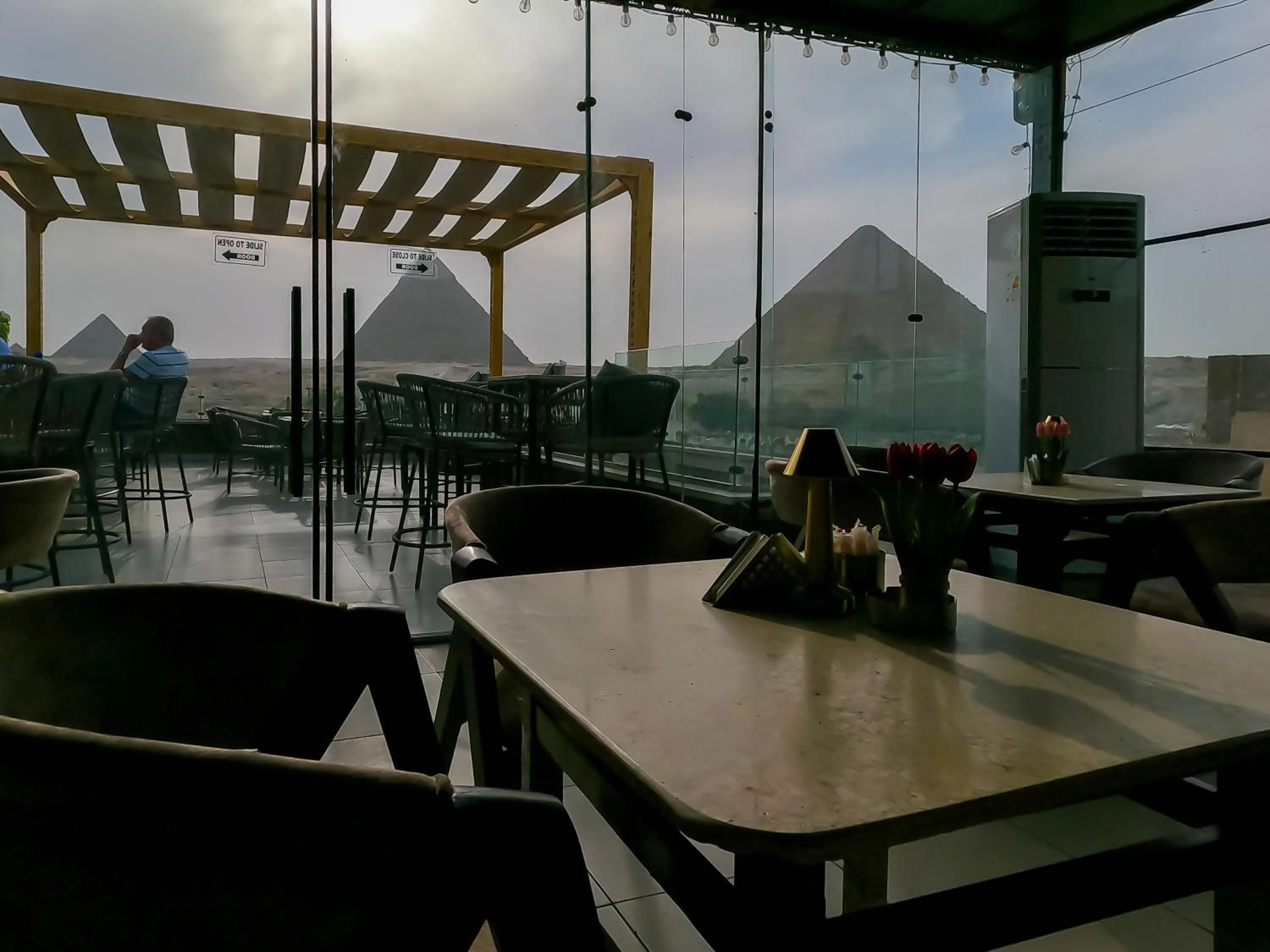 Restaurant/places to eat in Giza Pyramids View Inn