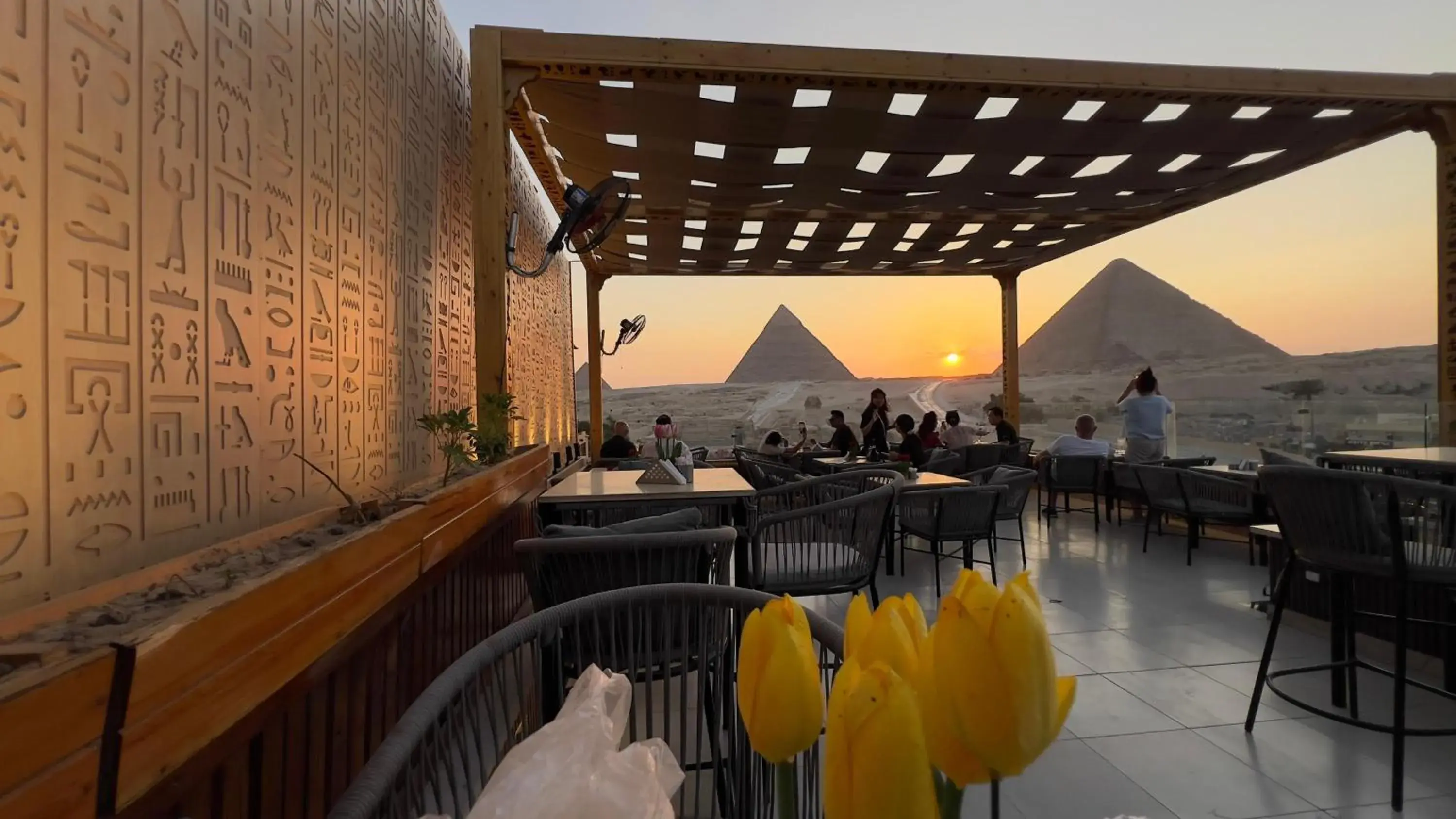 Restaurant/places to eat in Giza Pyramids View Inn Restaurant/places to eat in Giza Pyramids View Inn