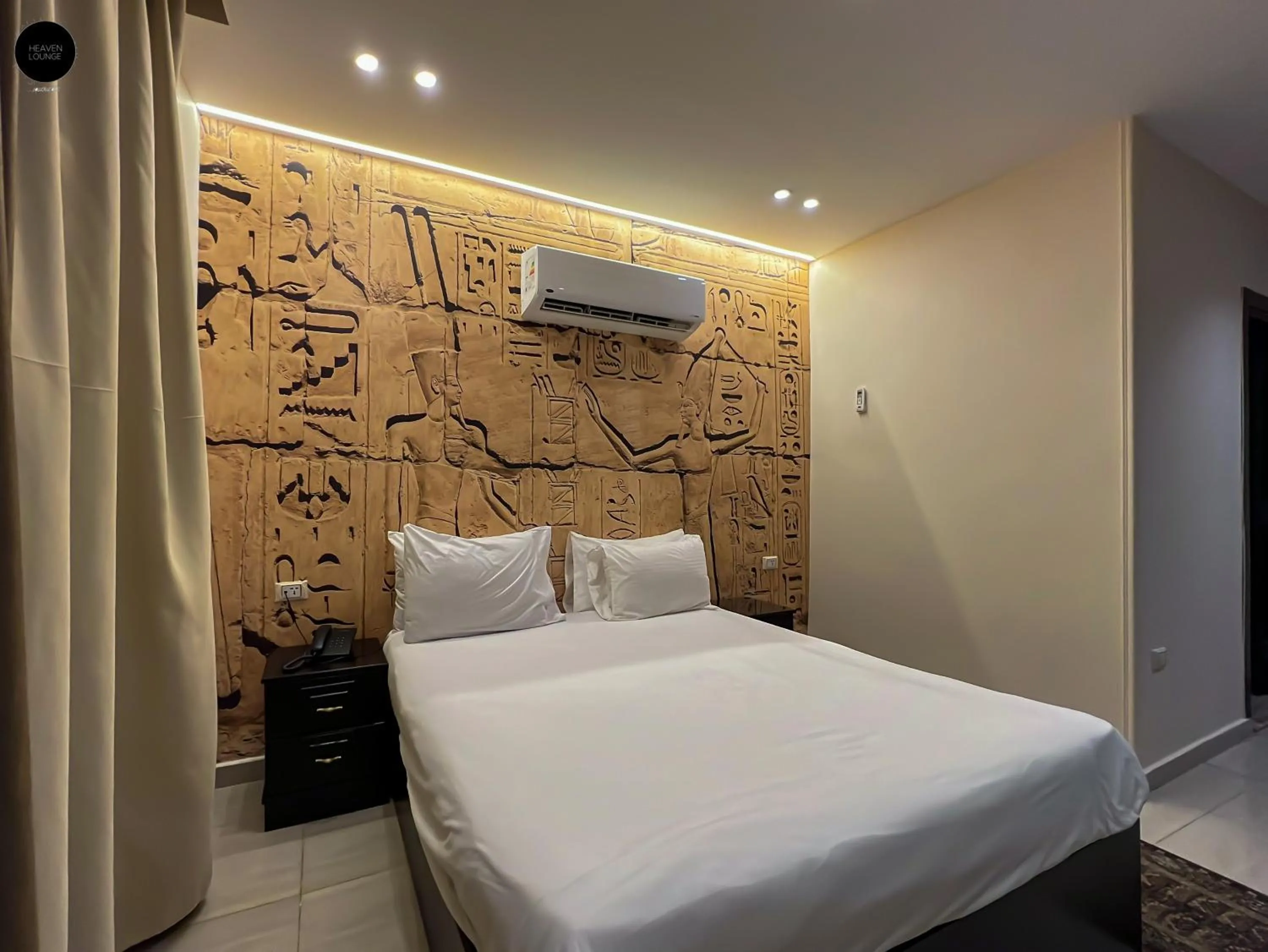Bed in Giza Pyramids View Inn