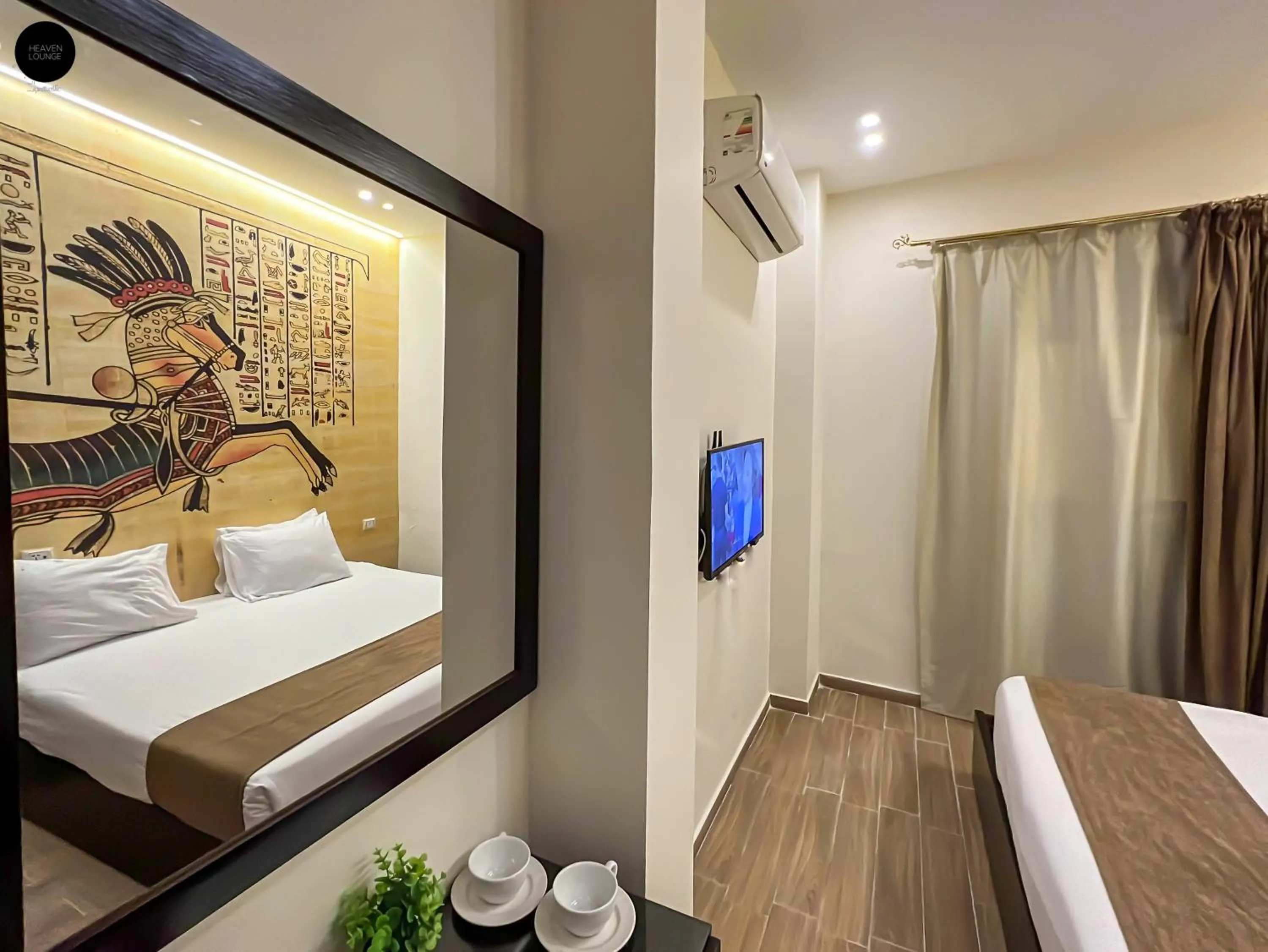 Bed in Giza Pyramids View Inn