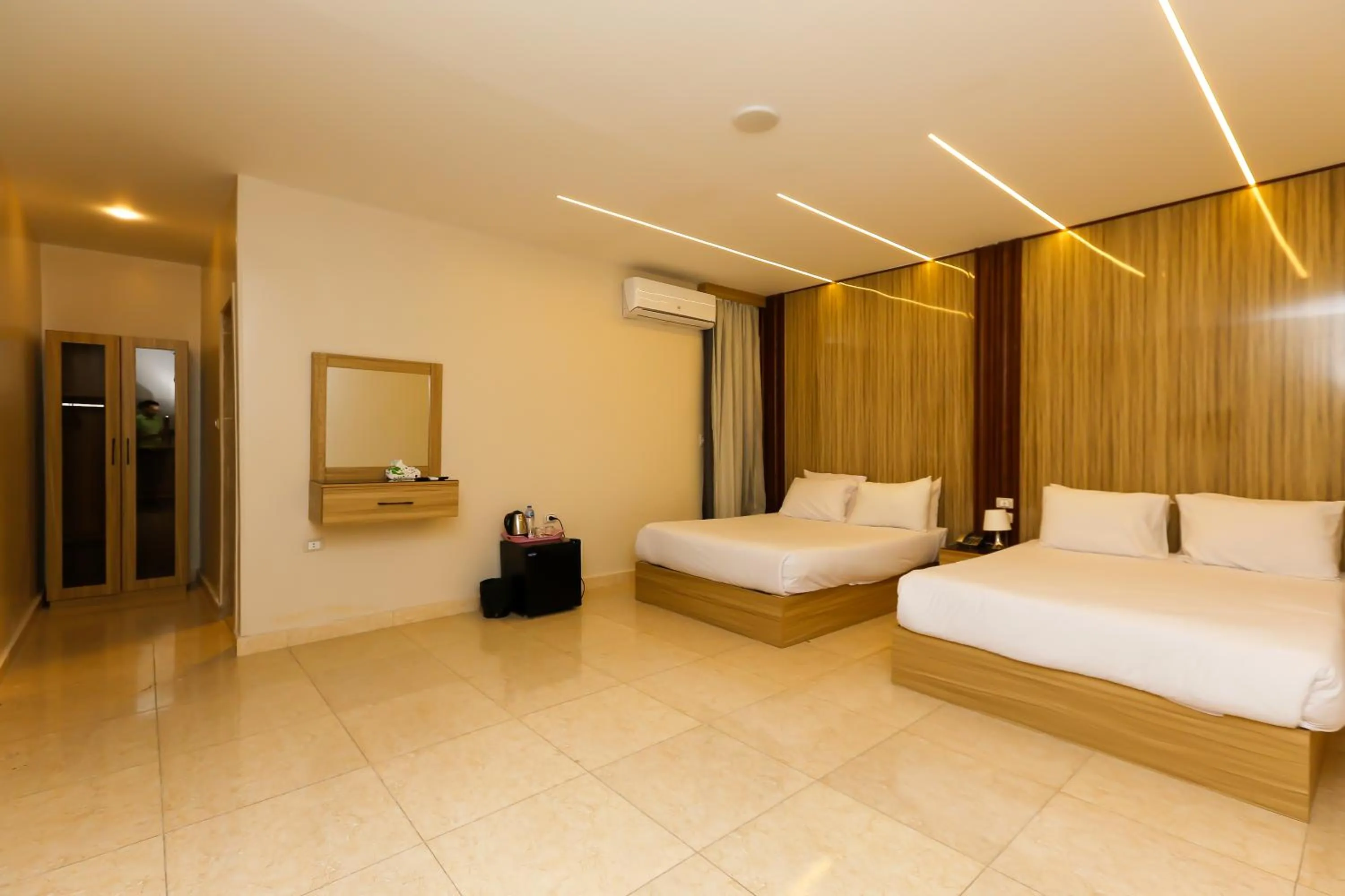 Bedroom, Bed in Giza Pyramids View Inn