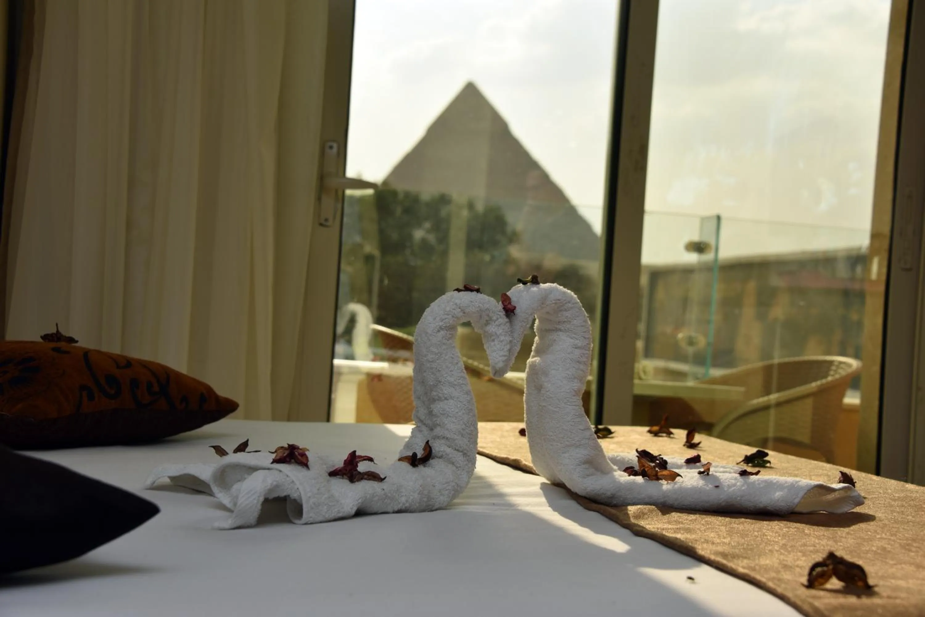 View (from property/room) in Giza Pyramids View Inn