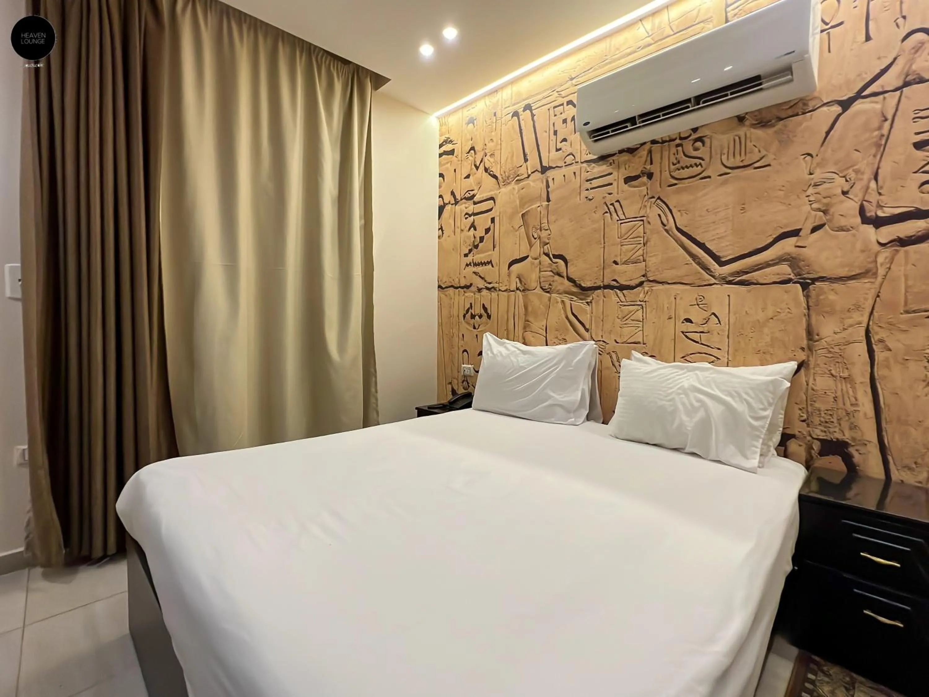 Bed in Giza Pyramids View Inn