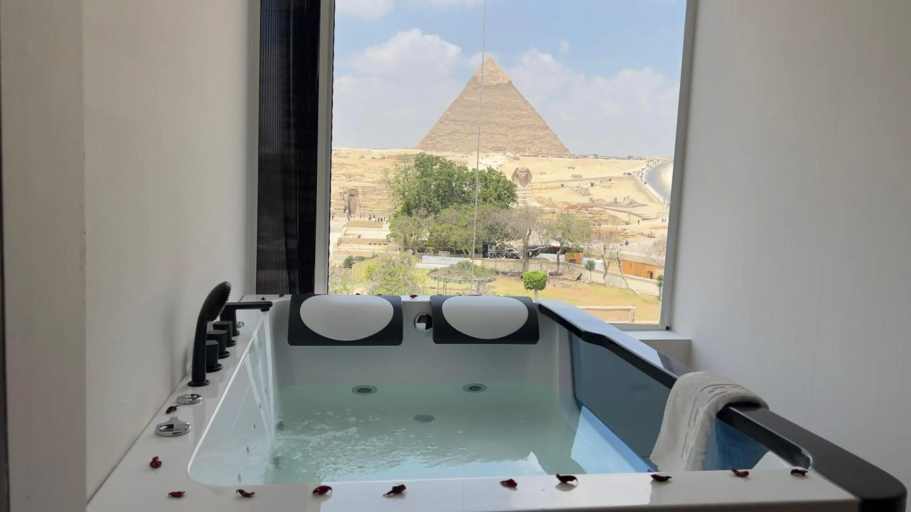 View (from property/room) in Giza Pyramids View Inn