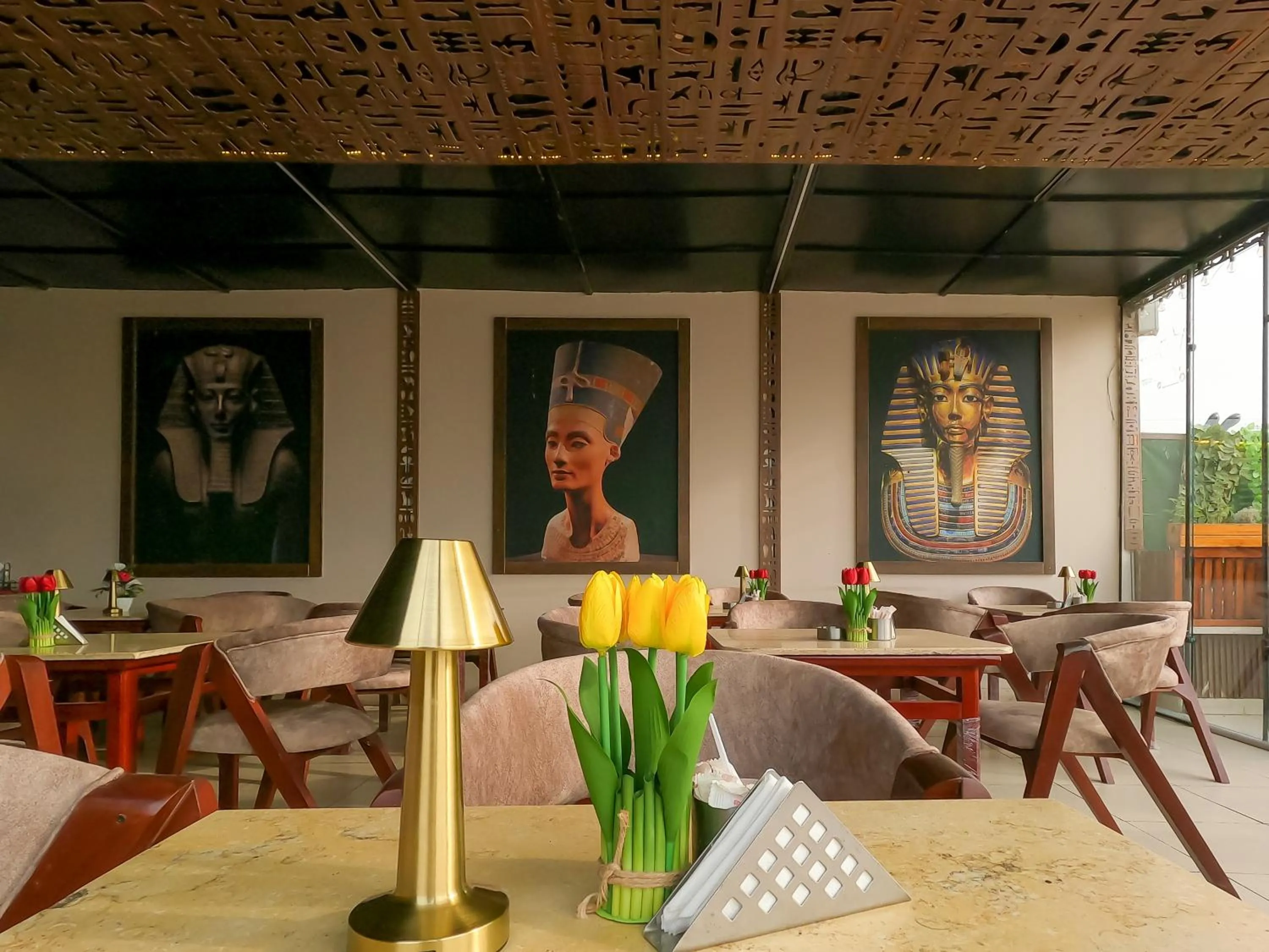 Restaurant/places to eat in Giza Pyramids View Inn