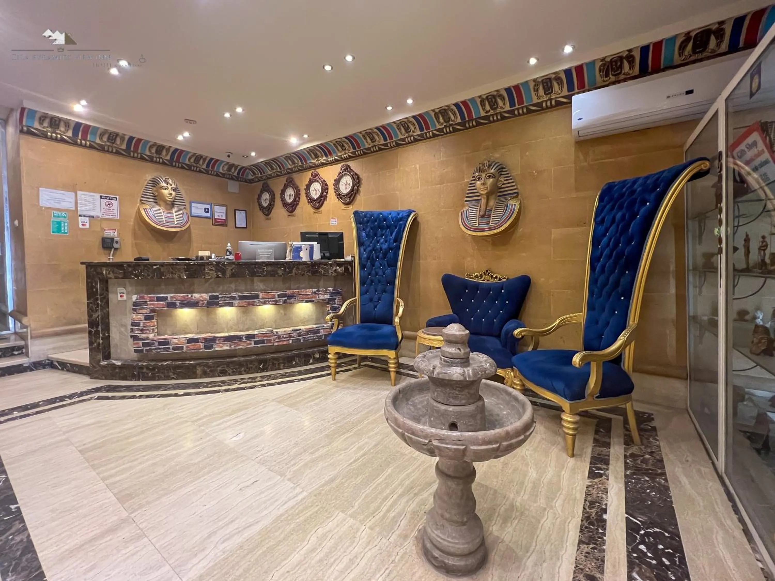 Lobby or reception in Giza Pyramids View Inn
