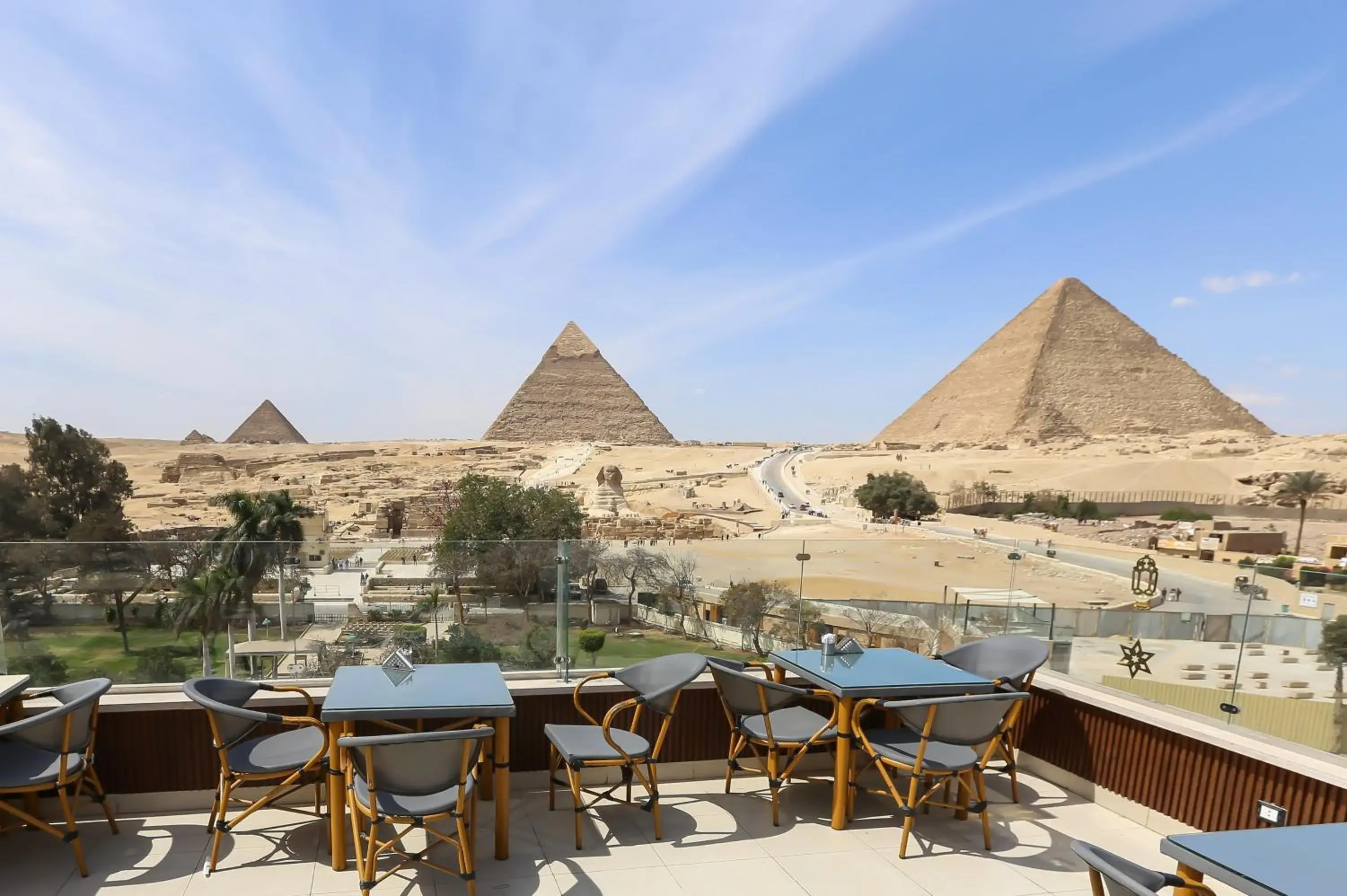 View (from property/room) in Giza Pyramids View Inn View (from property/room) in Giza Pyramids View Inn