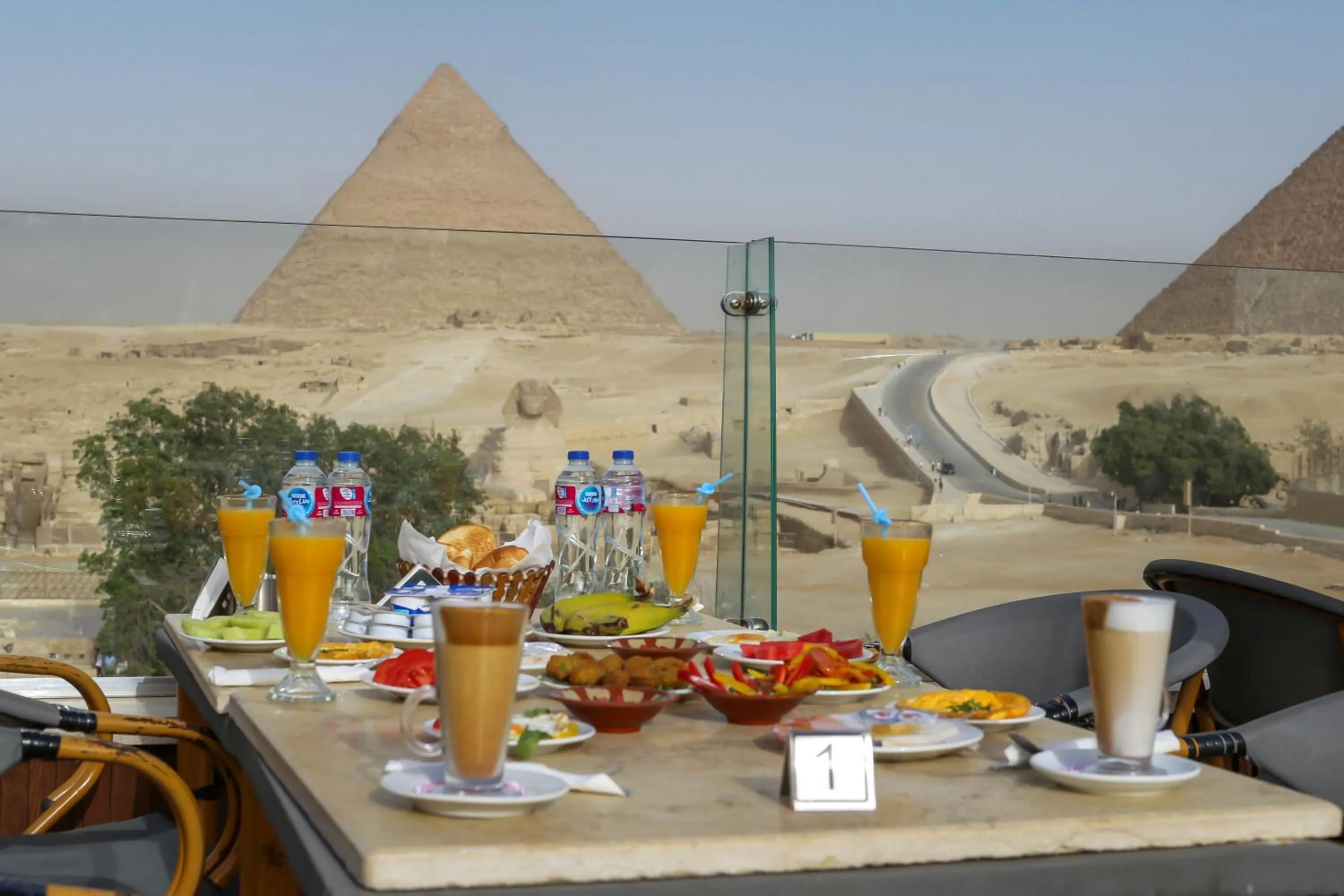 View (from property/room) in Giza Pyramids View Inn