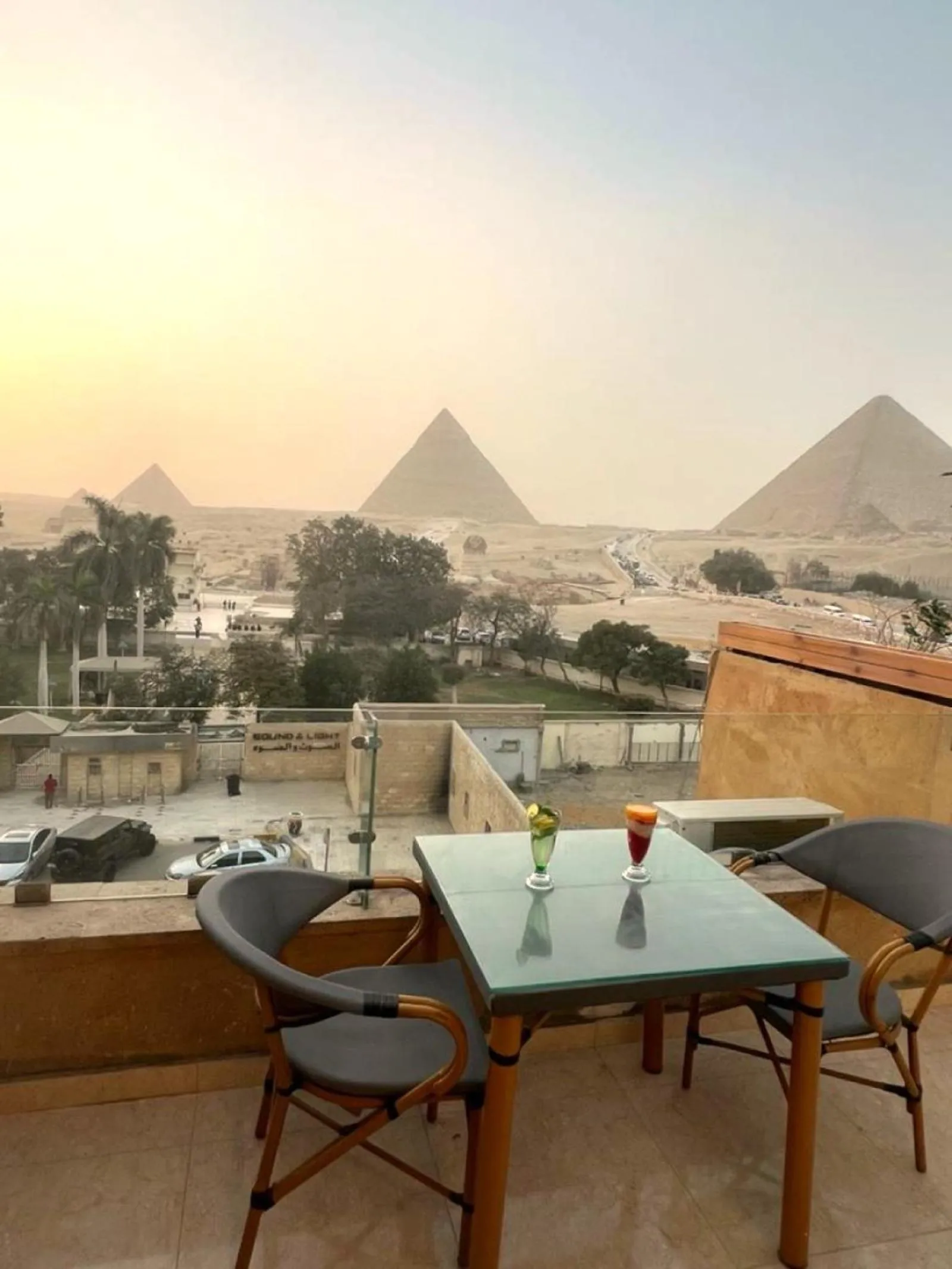 View (from property/room) in Giza Pyramids View Inn