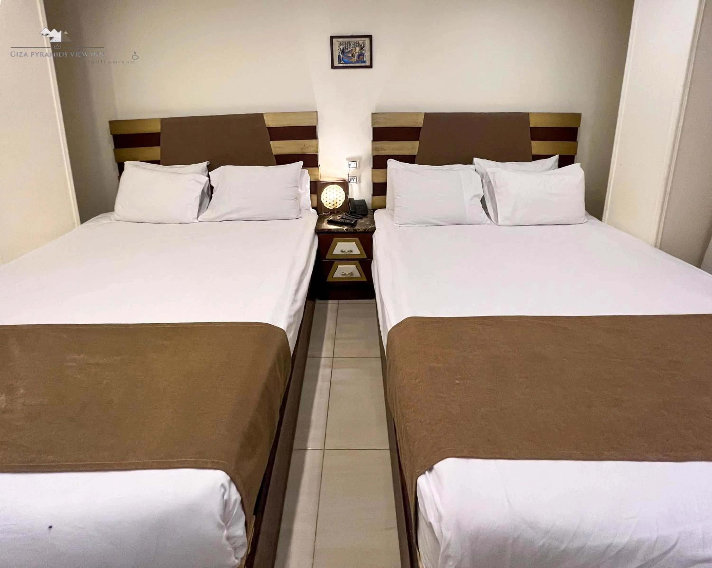 Bedroom, Bed in Giza Pyramids View Inn