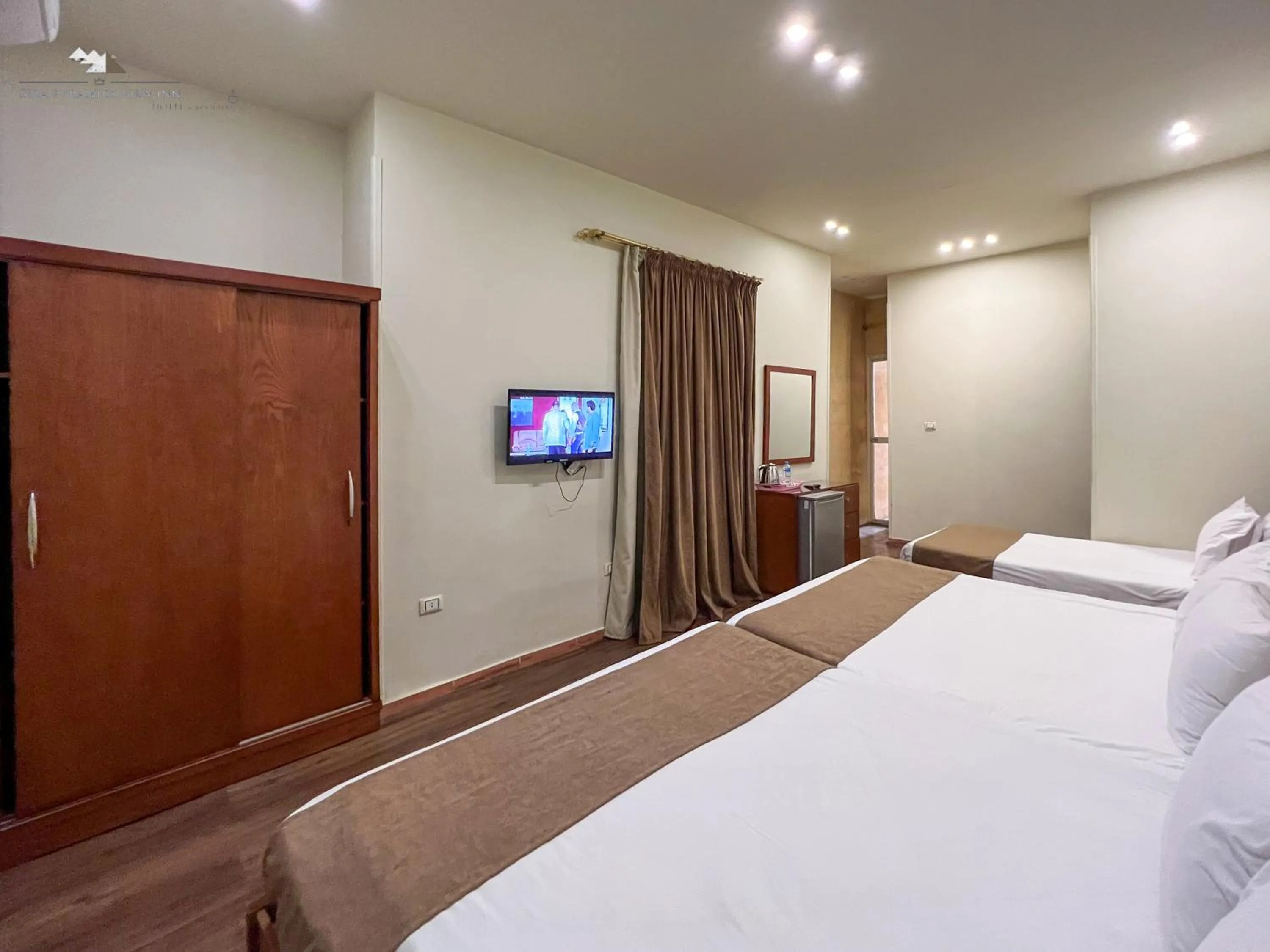 Bedroom, Bed in Giza Pyramids View Inn