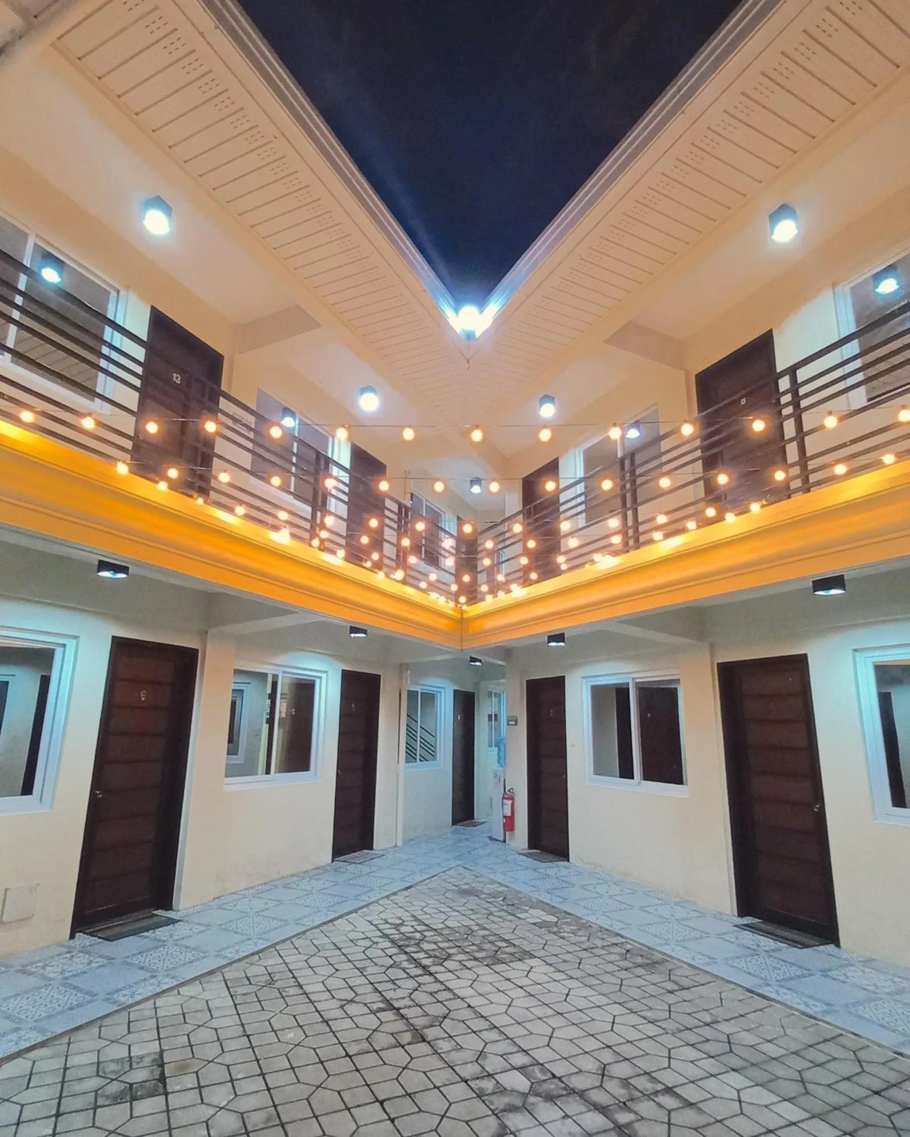 Night in Happy Grey Hotel Vigan