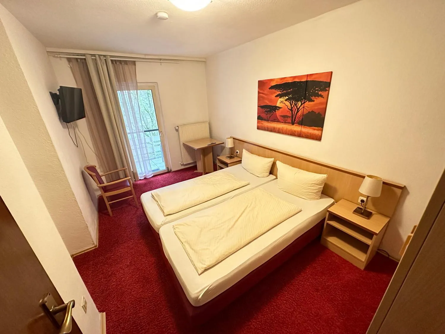 Bed in Waldhotel Porta Westfalica