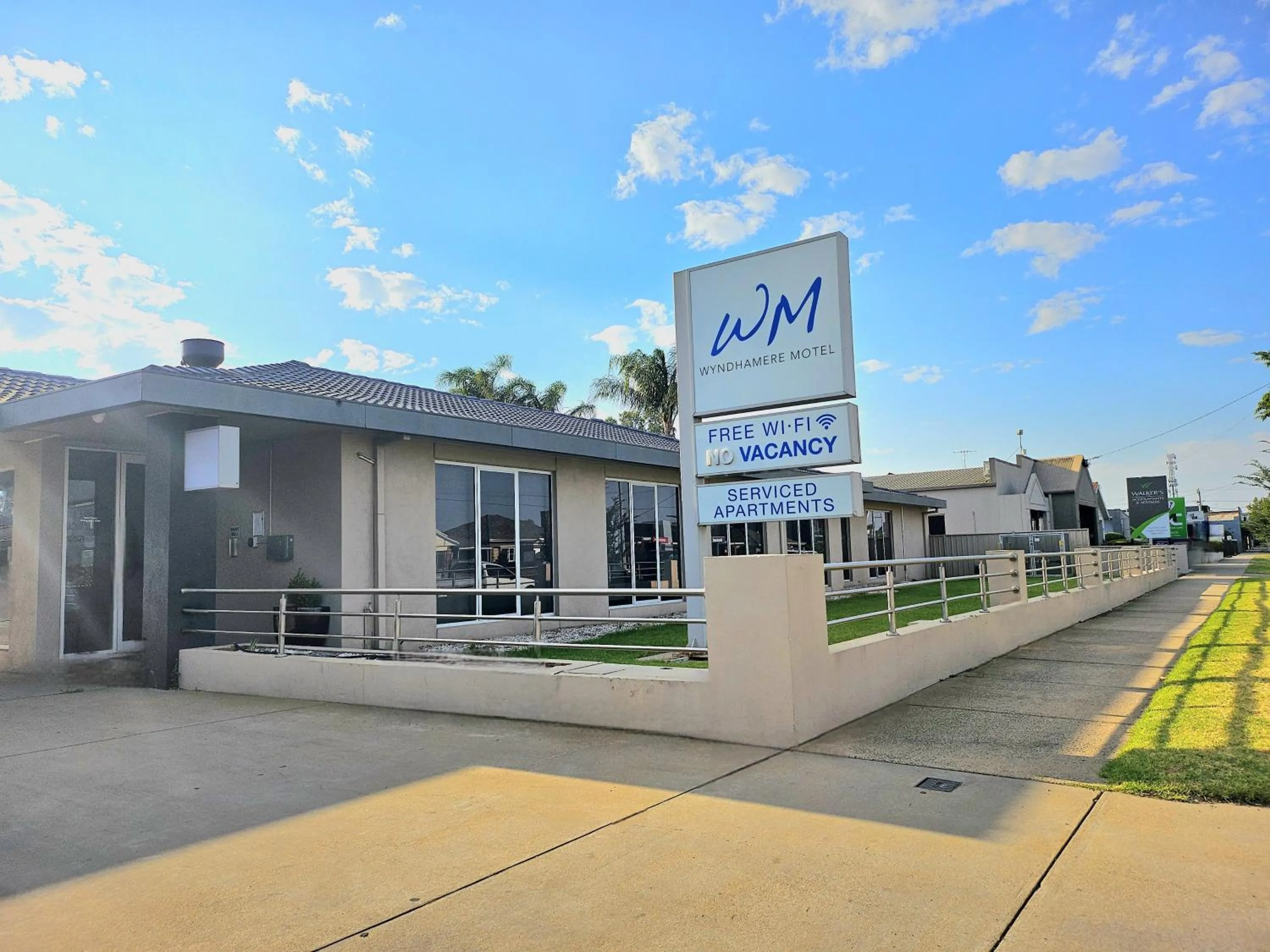 Property building in The Wyndhamere Motel Shepparton