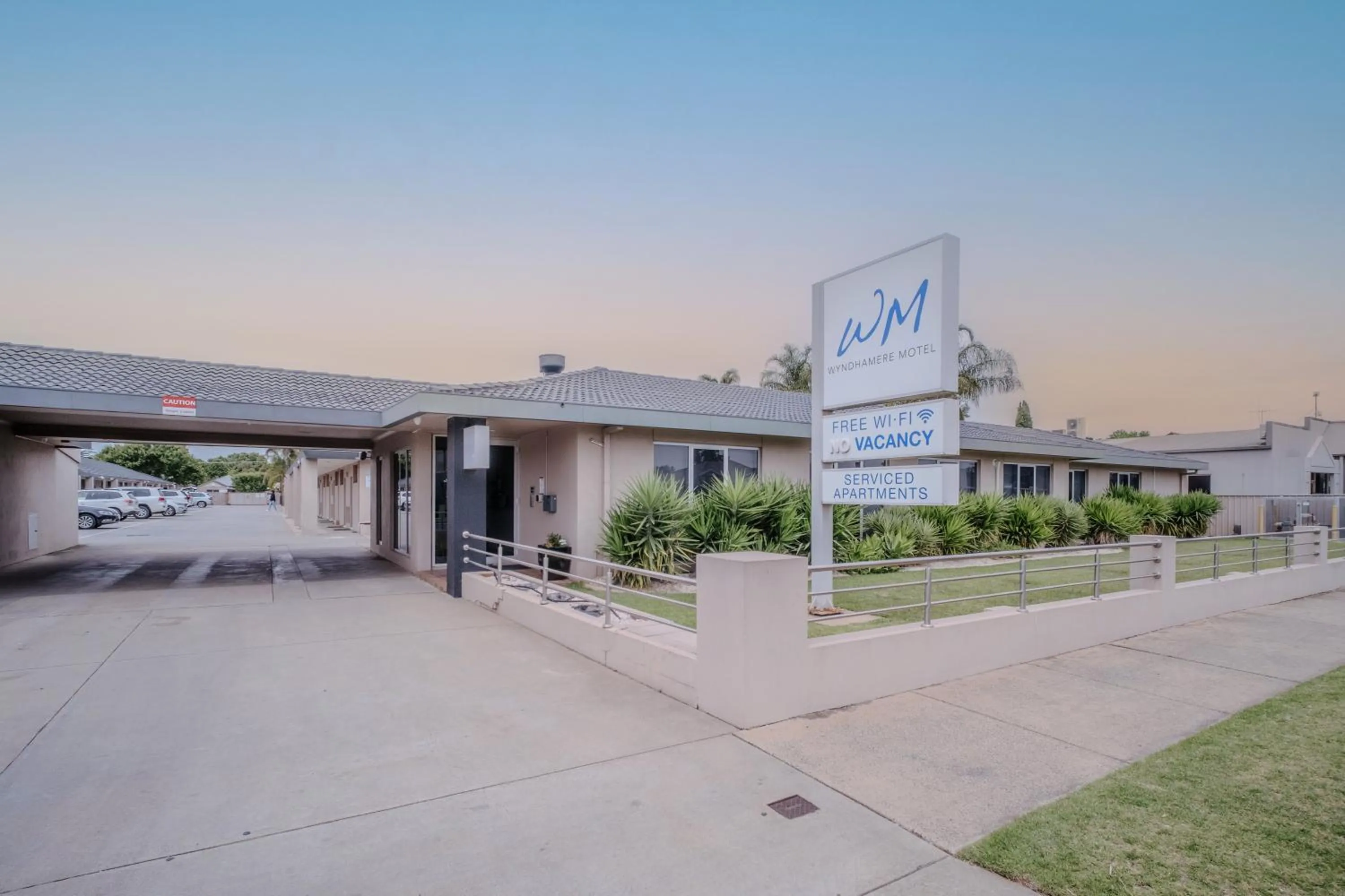 Property building in The Wyndhamere Motel Shepparton