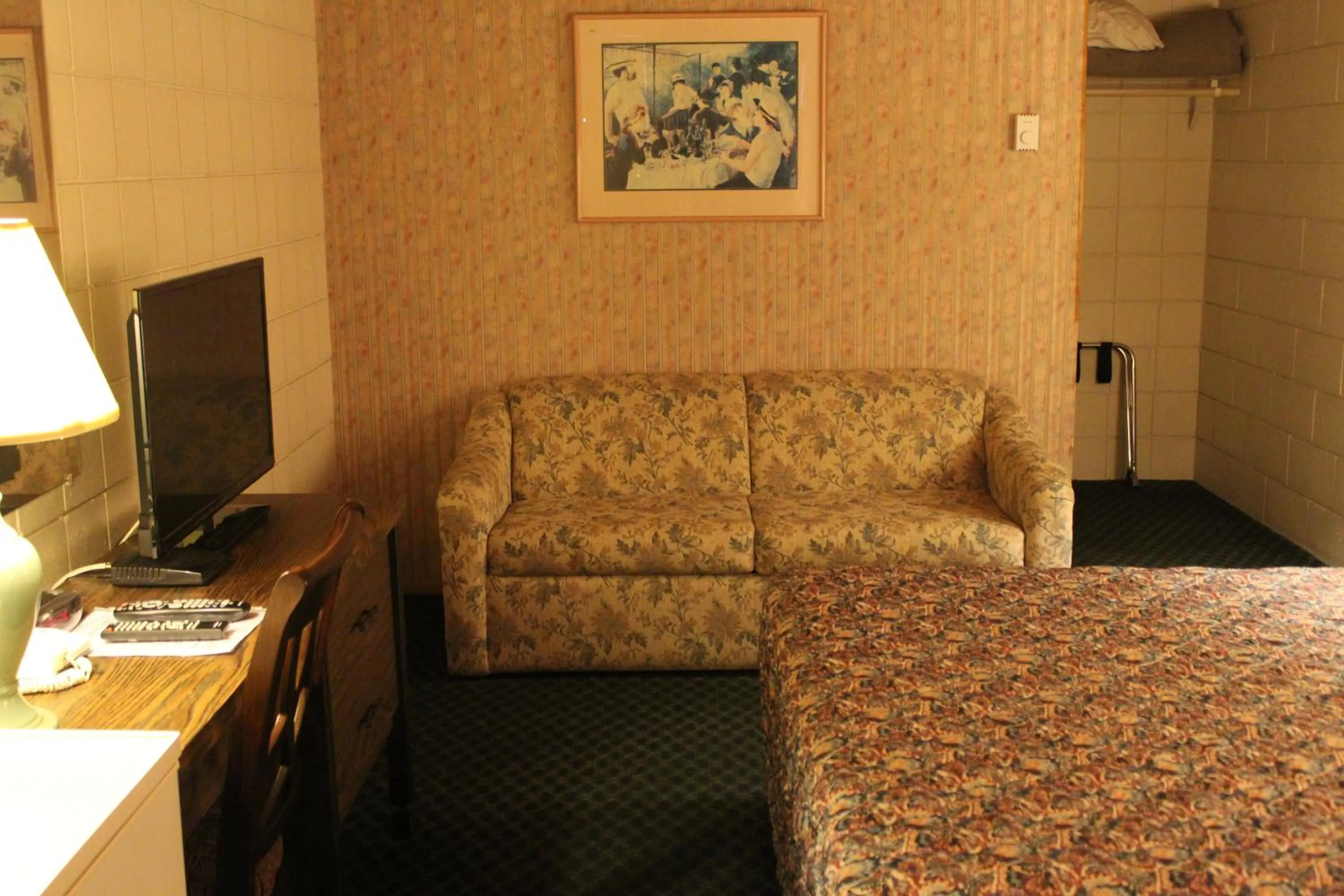 TV and multimedia, Bed in Best Continental Motel