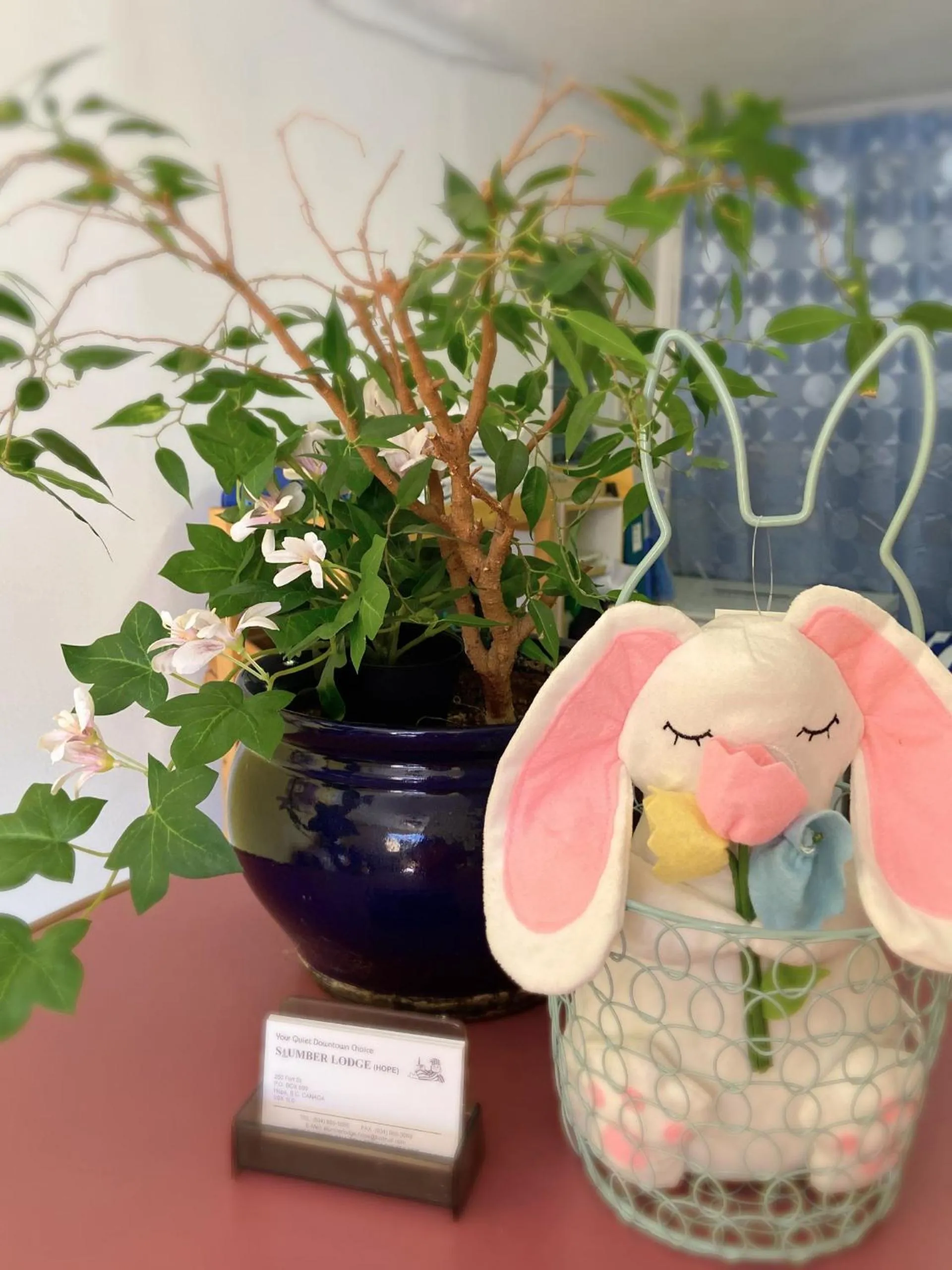 Decorative detail in Slumber Lodge