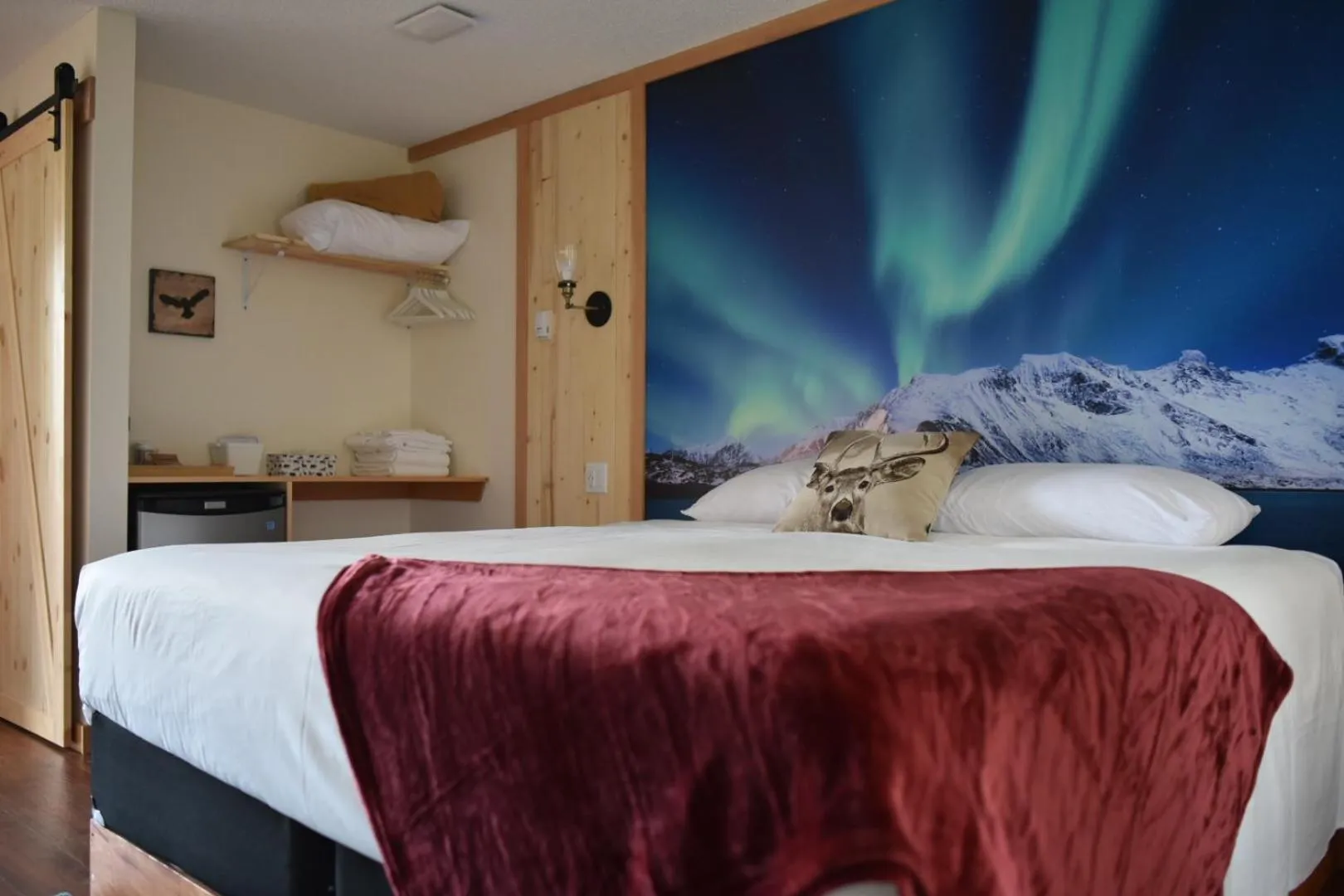 Bed in The Drake Inn