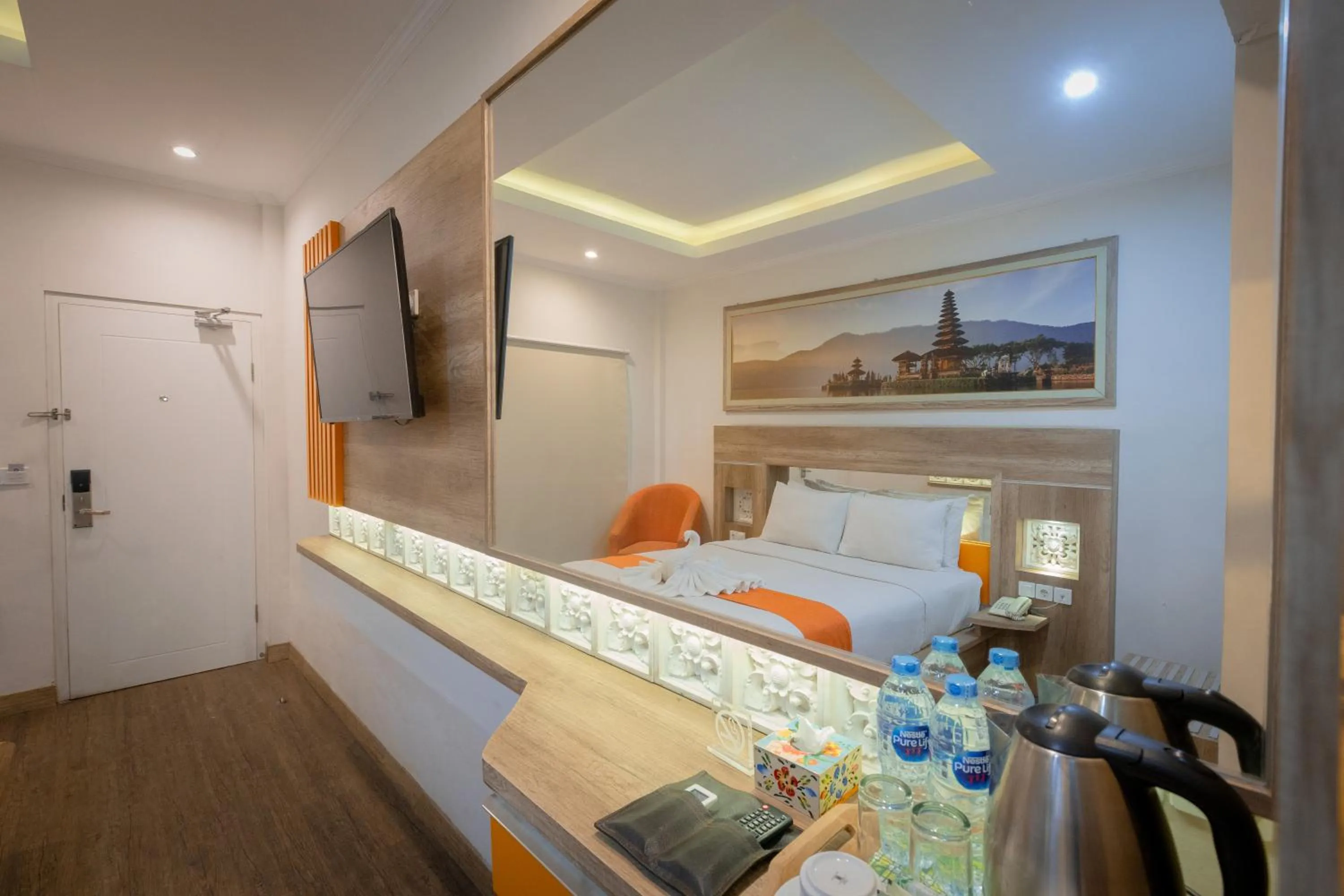 TV and multimedia, Bed in The Nyaman Hotel Bali