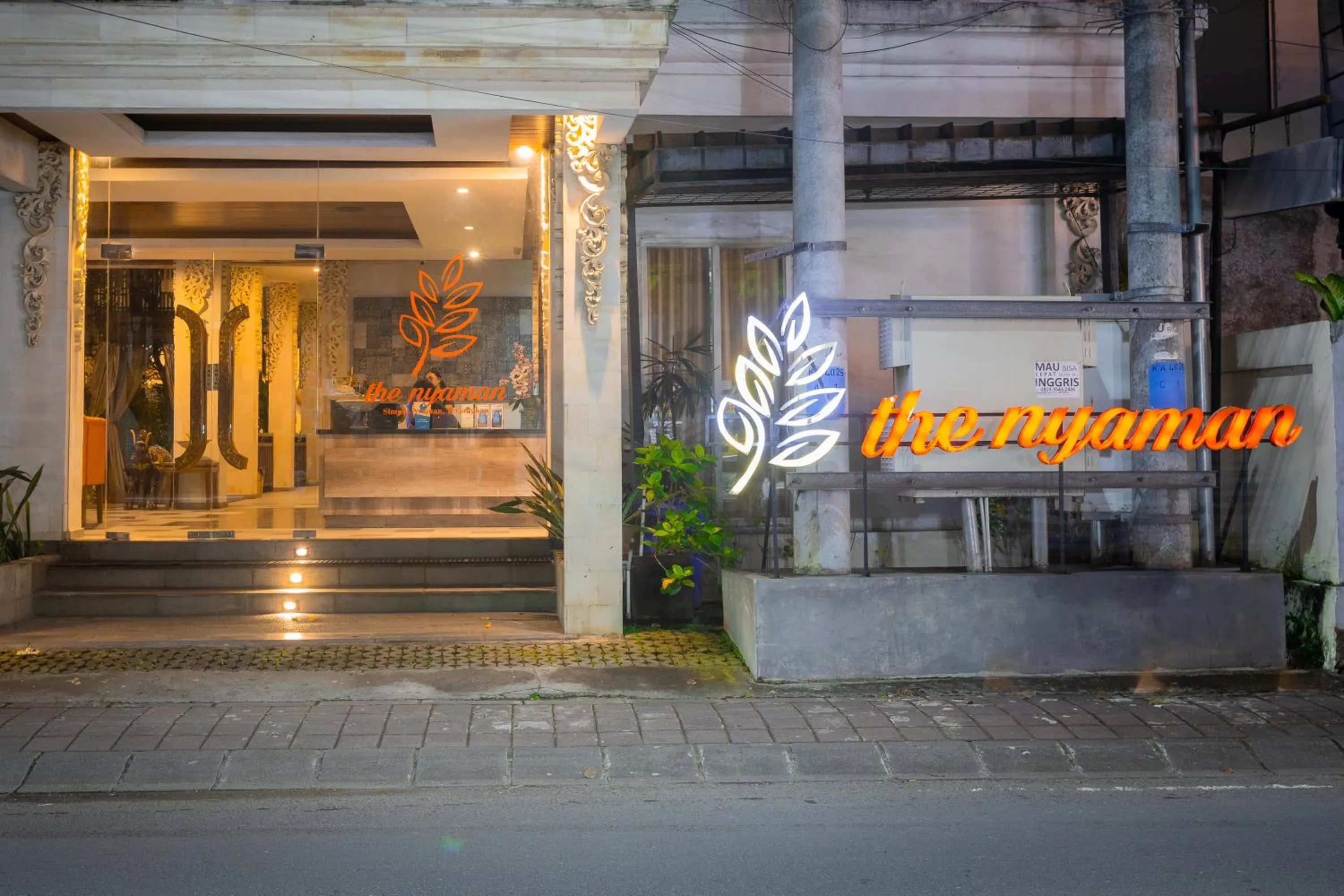 Property building in The Nyaman Hotel Bali