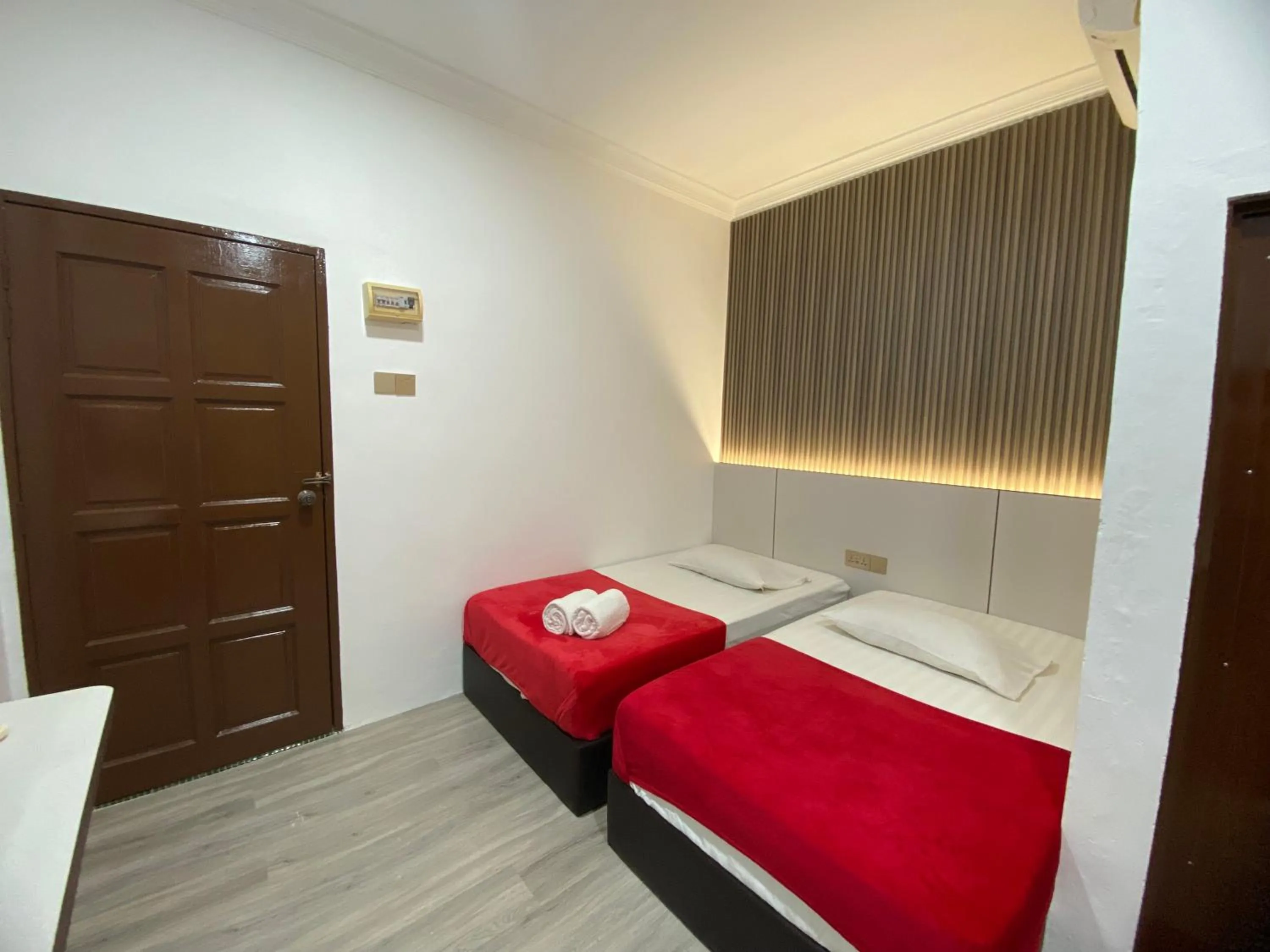 Bed in Samudera Hotel