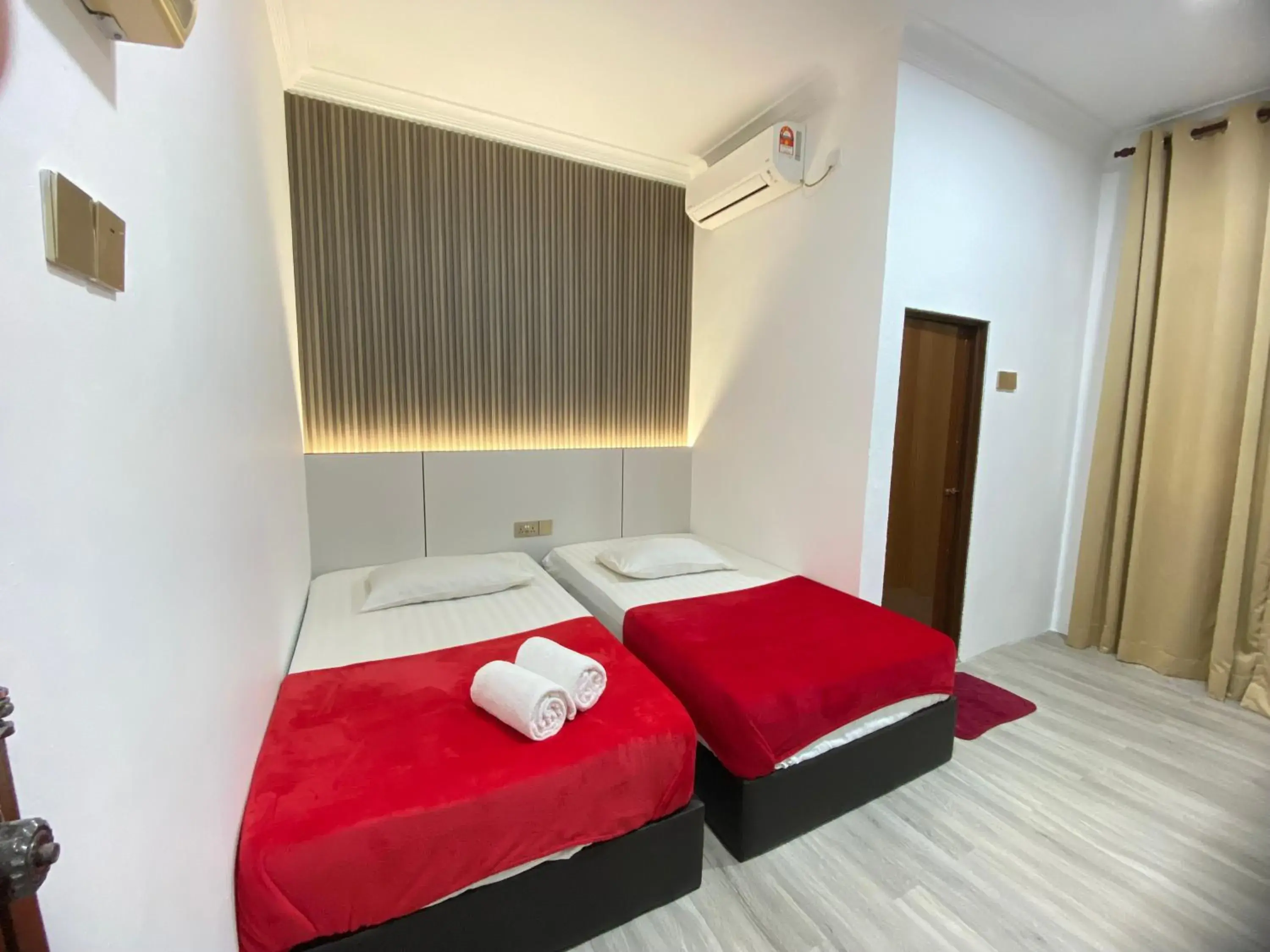 Bed in Samudera Hotel Bed in Samudera Hotel