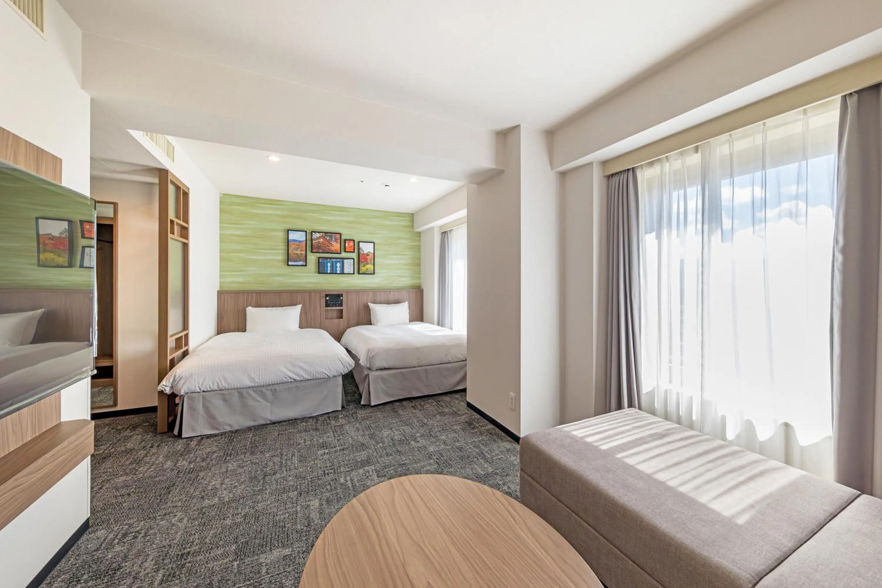 Bed in Hotel JAL City Nagano