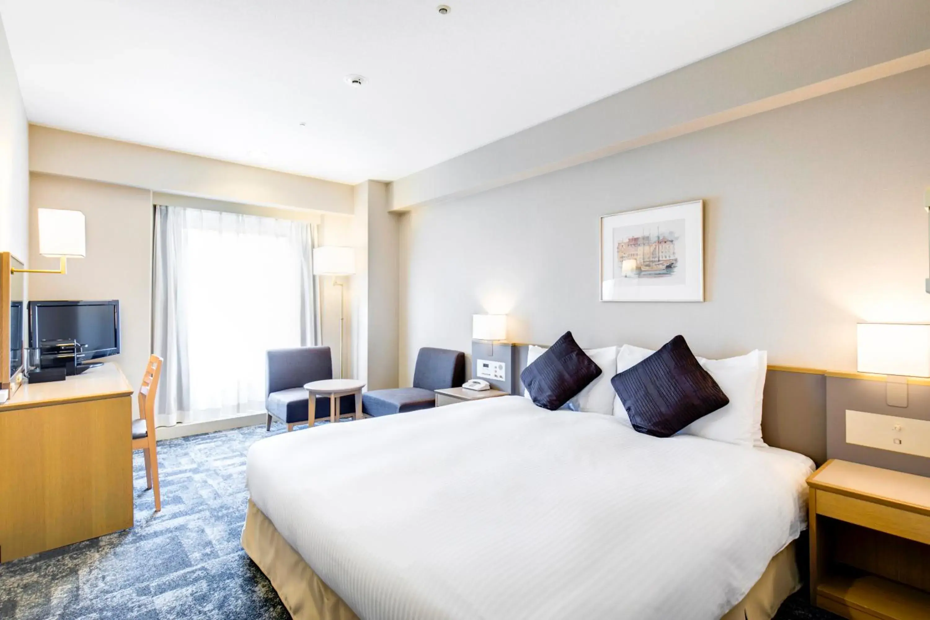 Photo of the whole room, Bed in Hotel JAL City Nagano Photo of the whole room, Bed in Hotel JAL City Nagano