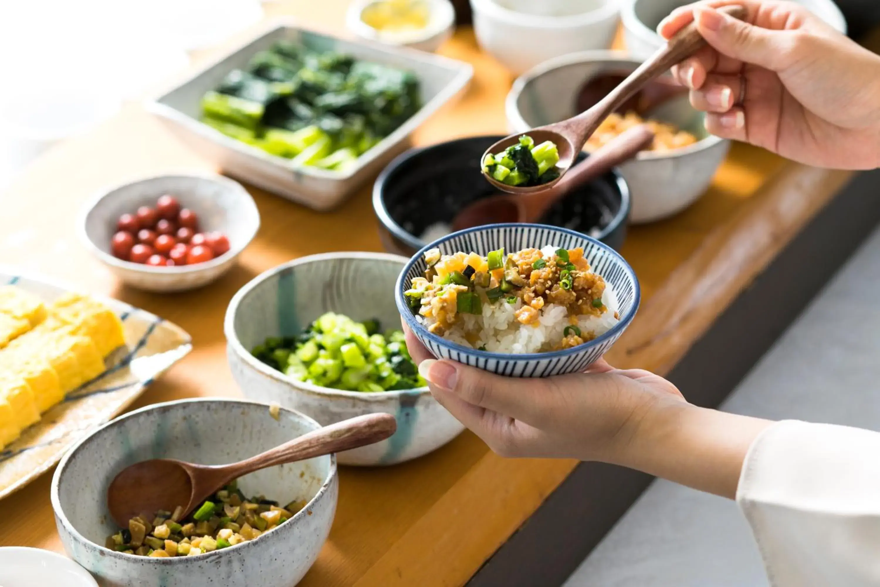 Food close-up in Hotel JAL City Nagano Food close-up in Hotel JAL City Nagano