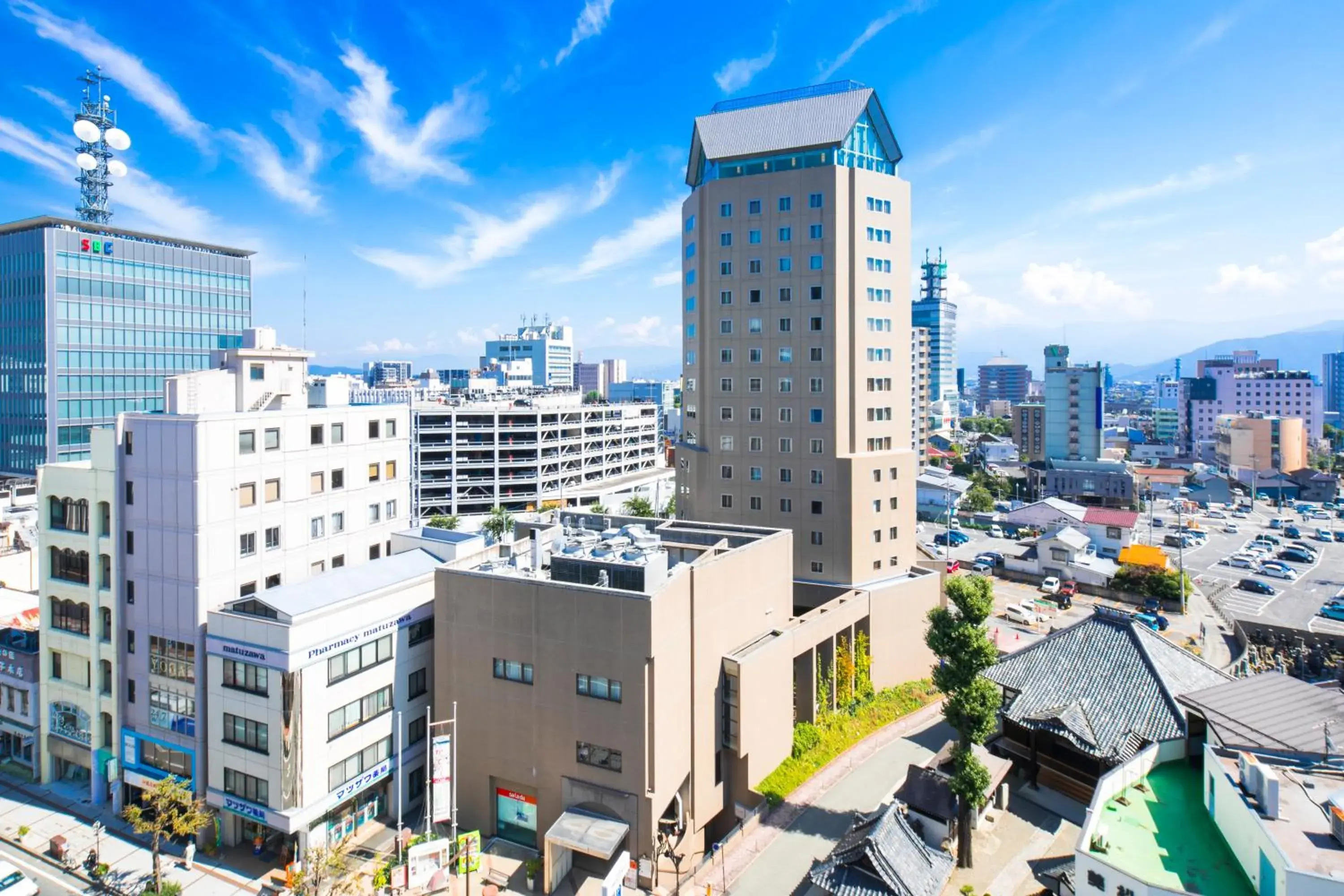 Property building in Hotel JAL City Nagano Property building in Hotel JAL City Nagano
