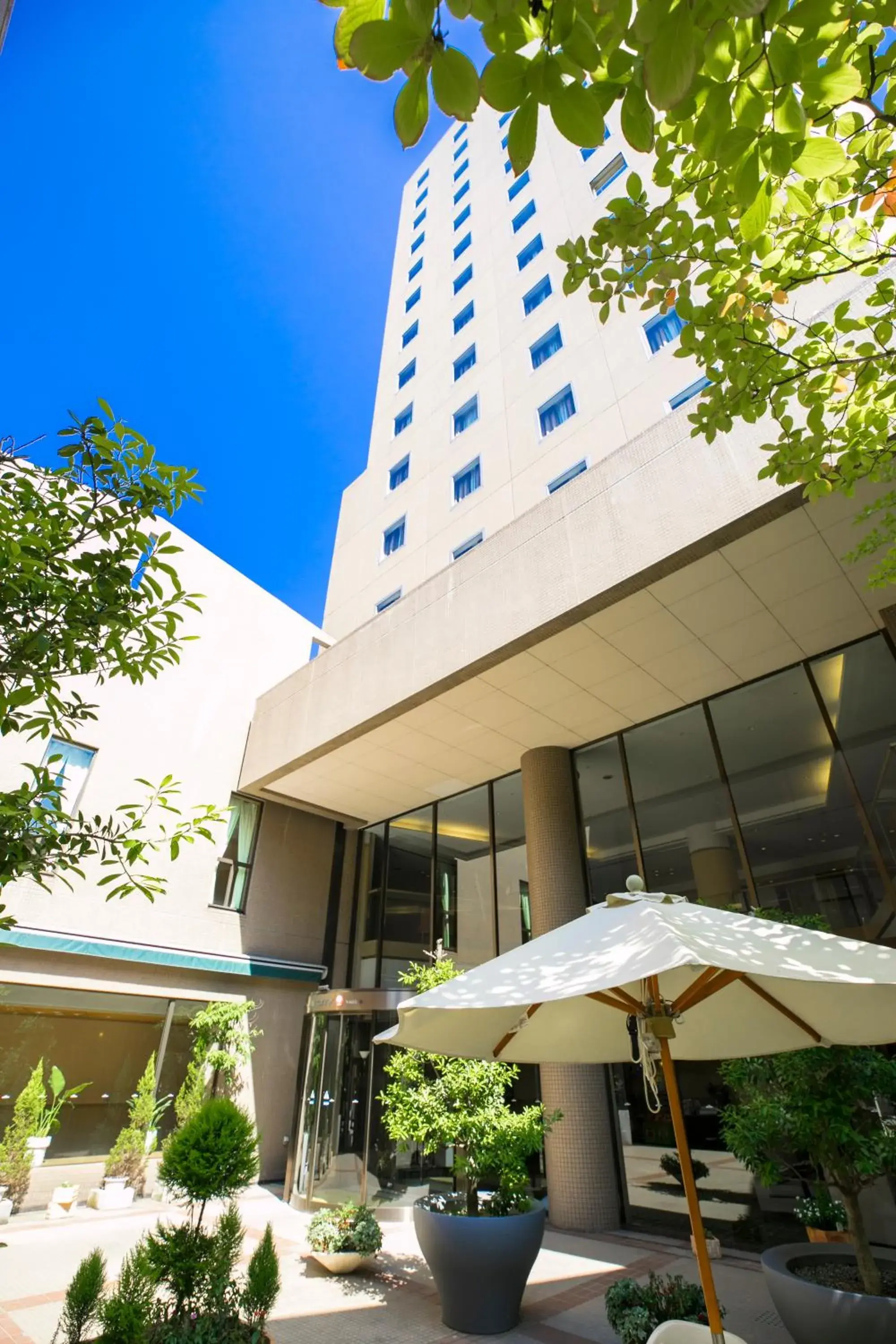 Facade/entrance in Hotel JAL City Nagano Facade/entrance in Hotel JAL City Nagano