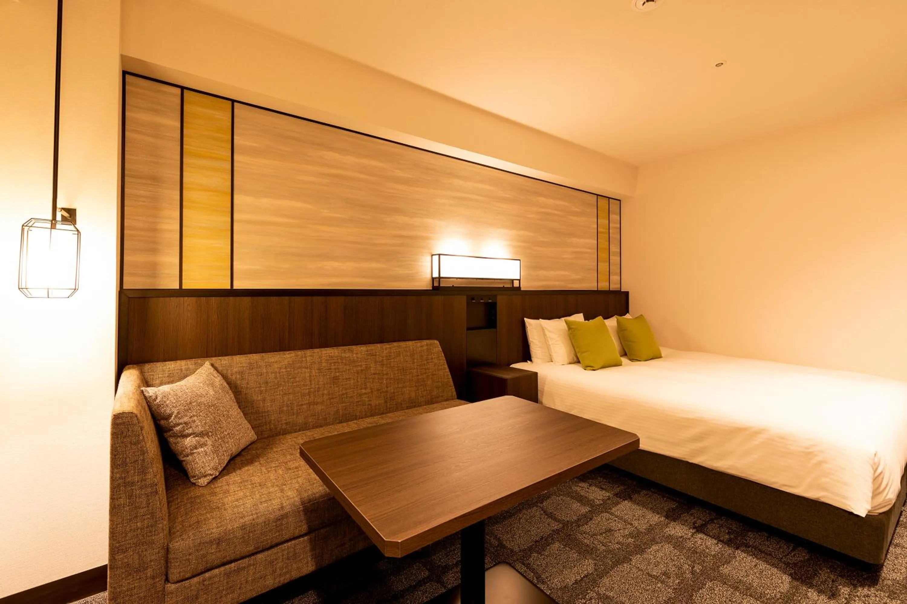 Photo of the whole room, Bed in Hotel JAL City Nagano