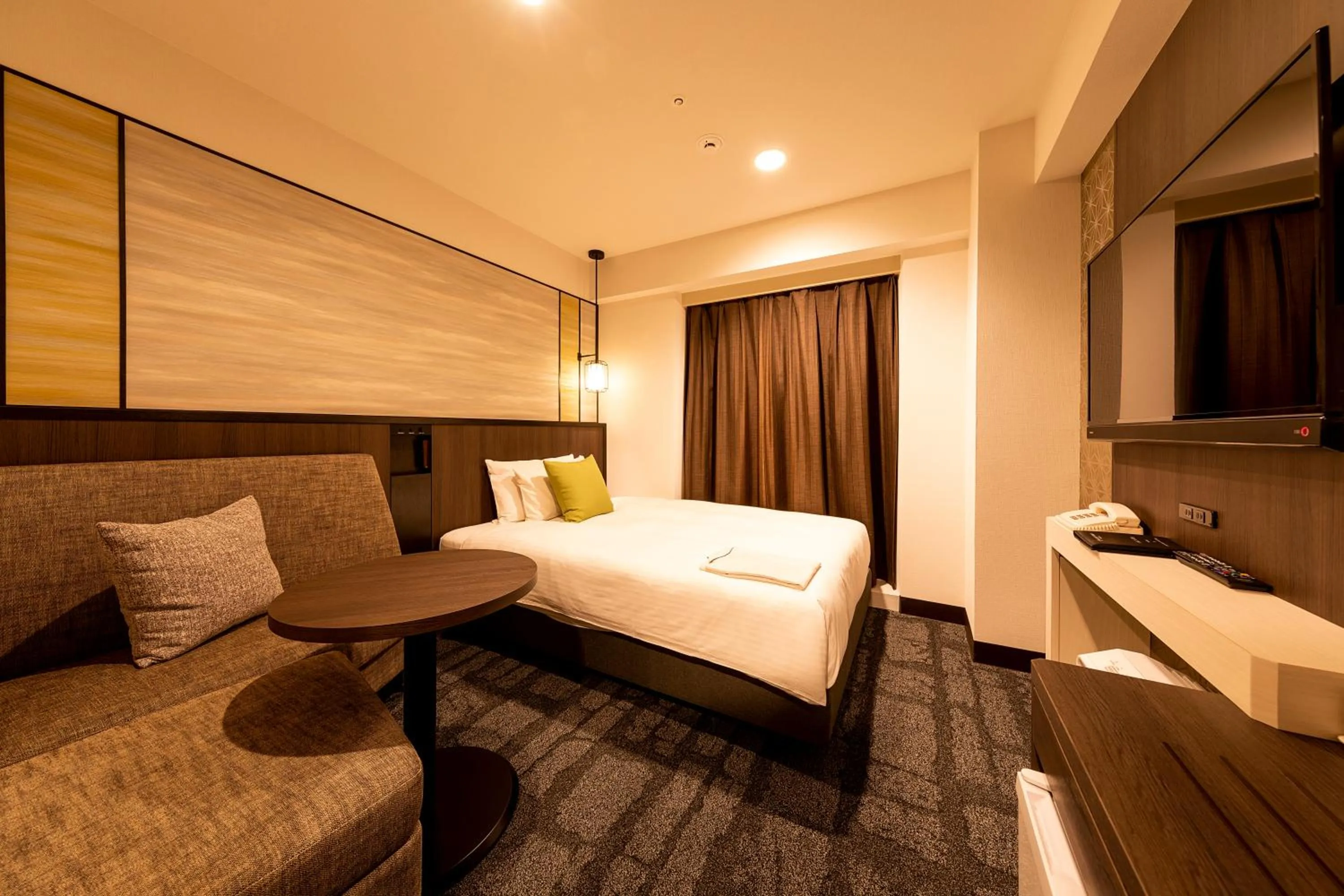 Photo of the whole room, Bed in Hotel JAL City Nagano